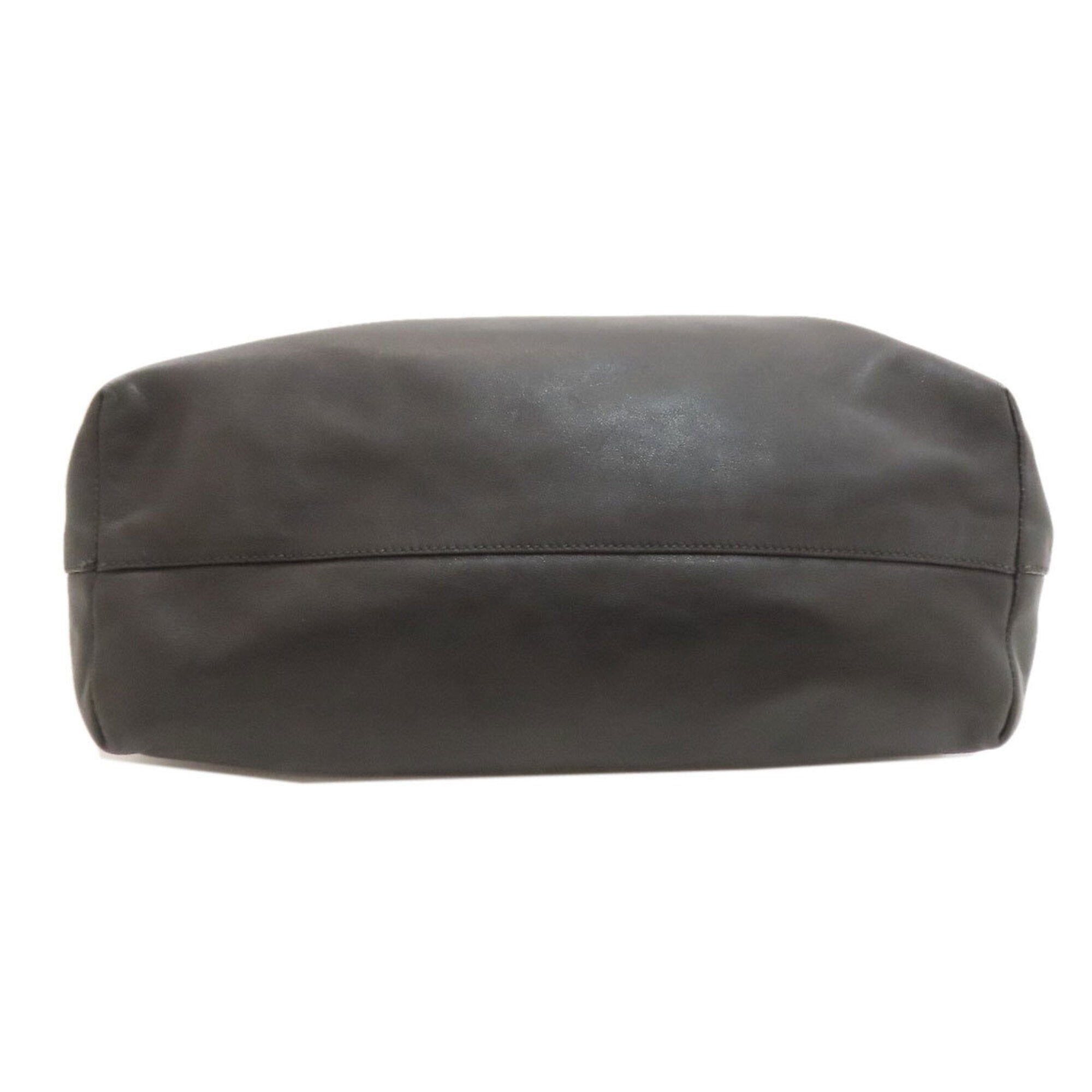 Miu Miu Black Leather Tote Bag (Pre-Owned)