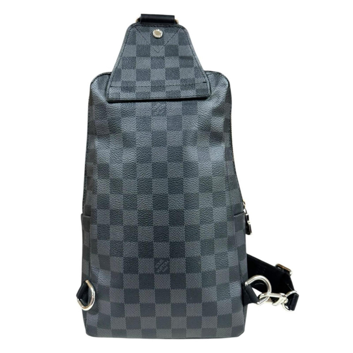 Louis Vuitton Black Gray Damier Graphite Sling Bag (Pre-Owned)