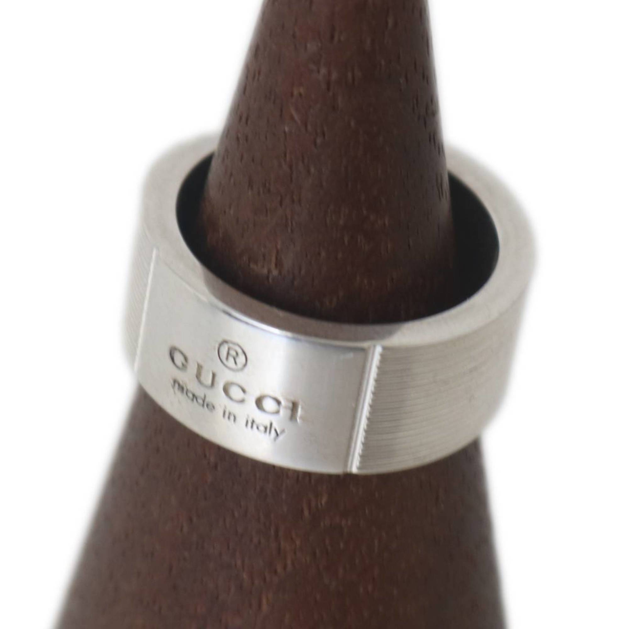 Gucci Silver Silver 925 Band Ring (Pre-Owned)