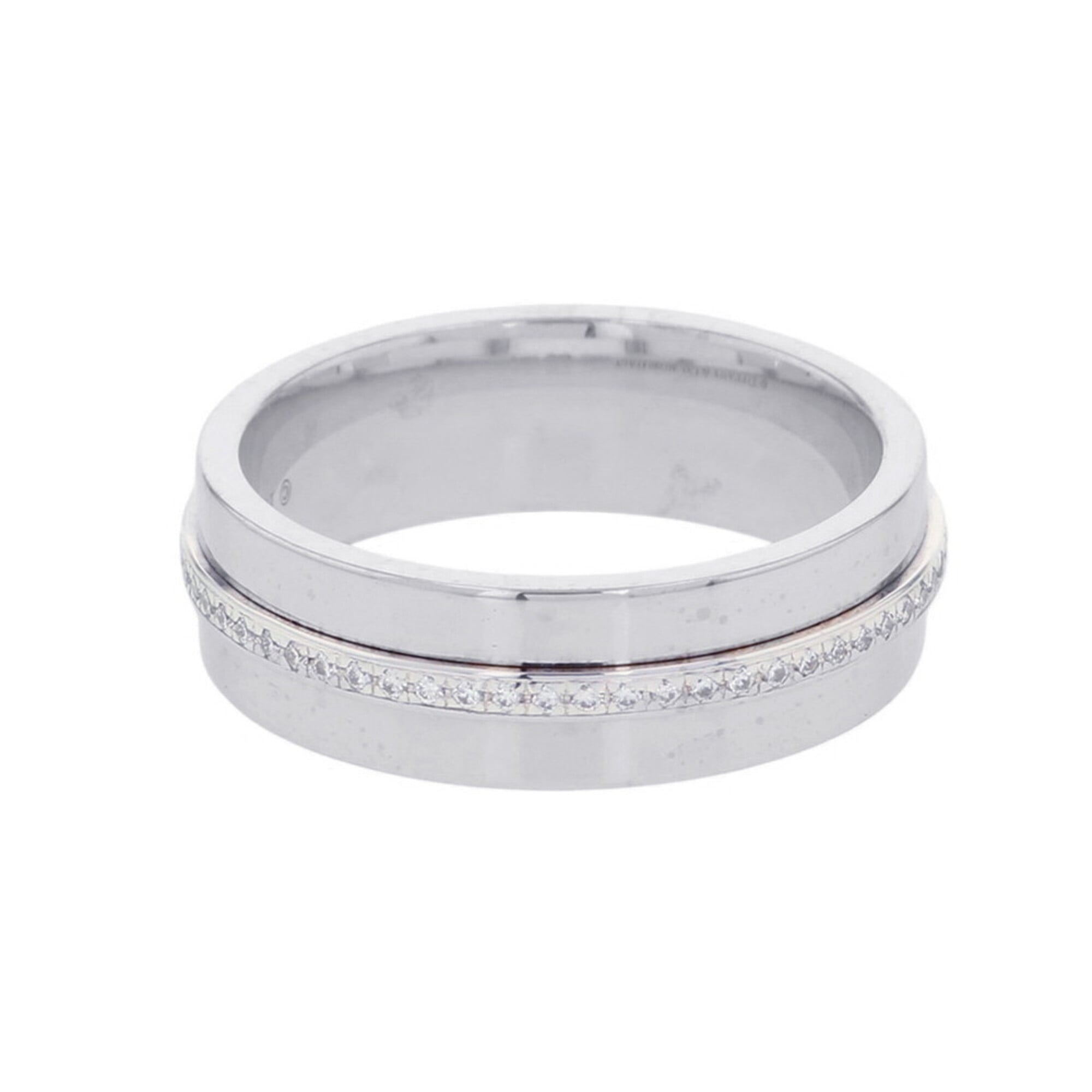 Tiffany White Gold (18K) Band Ring (Pre-Owned)