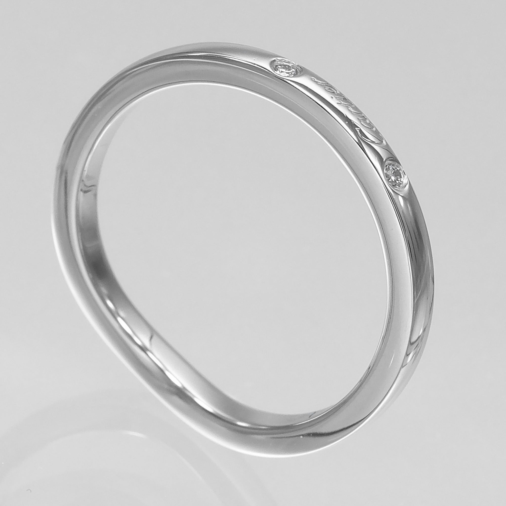 Cartier Platinum 950 Band Ring (Pre-Owned)