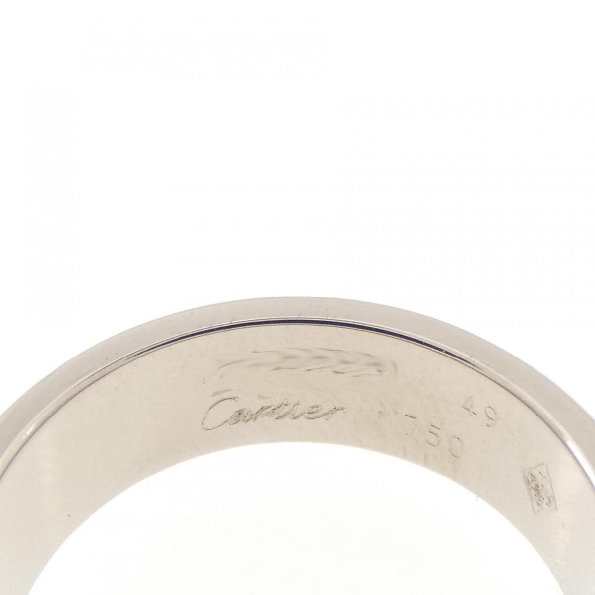 Cartier Love White Gold (18K) Band Ring (Pre-Owned)