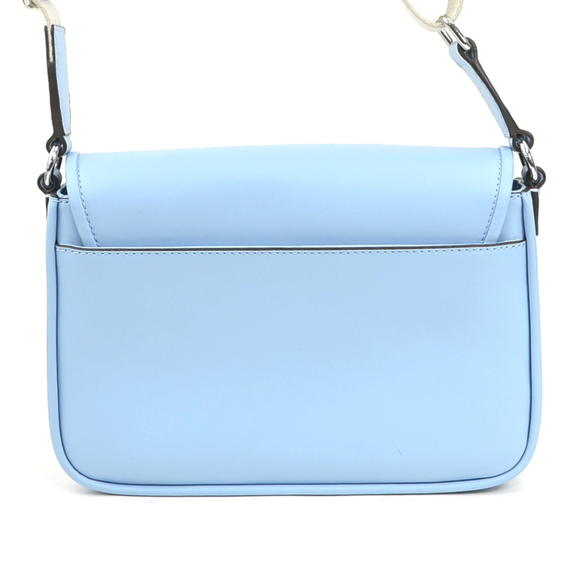 Michael Kors Light Blue Leather Shoulder Bag (Pre-Owned)