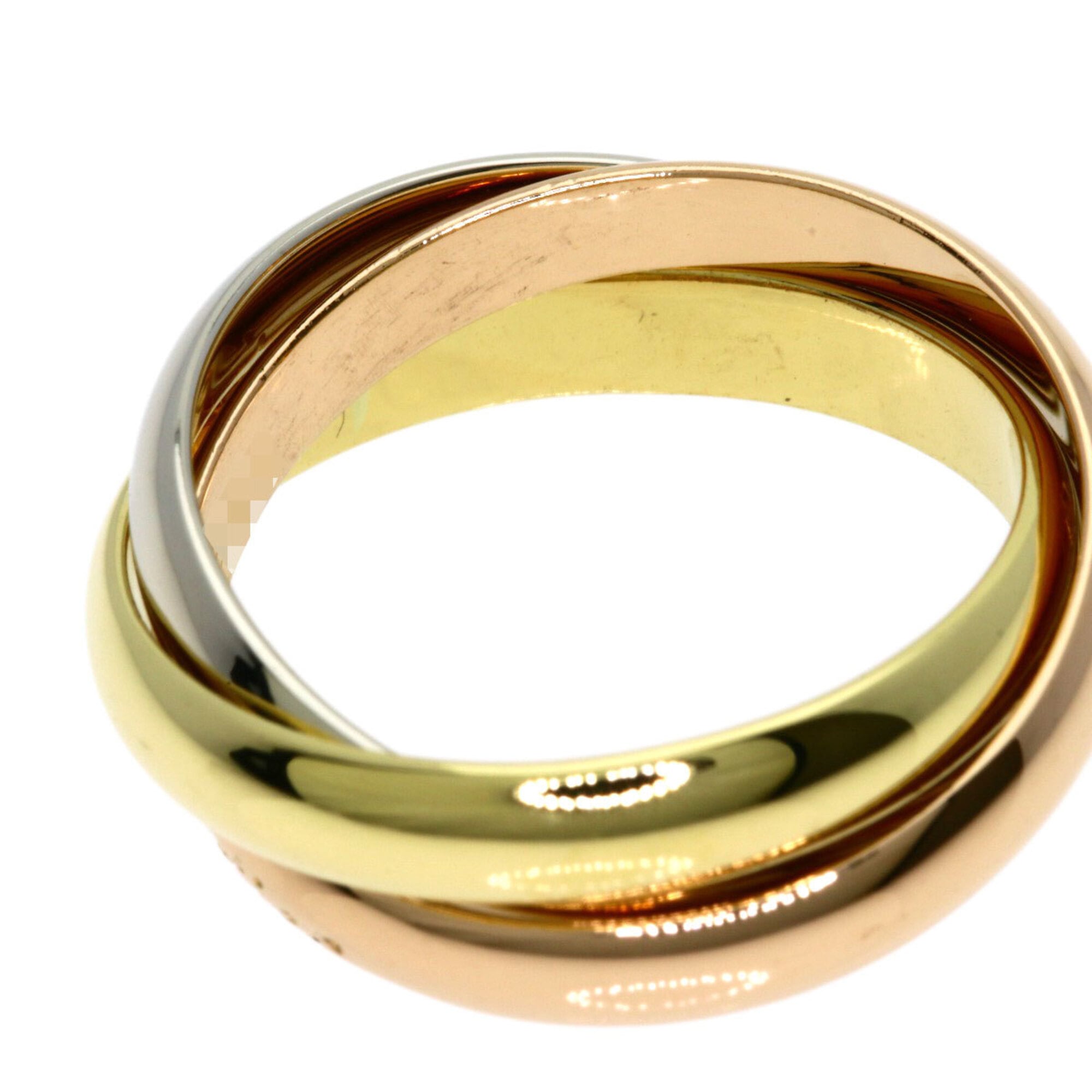 Cartier Yellow Gold (18K) Pink Gold (18K) White Gold (18K) Band Ring (Pre-Owned)