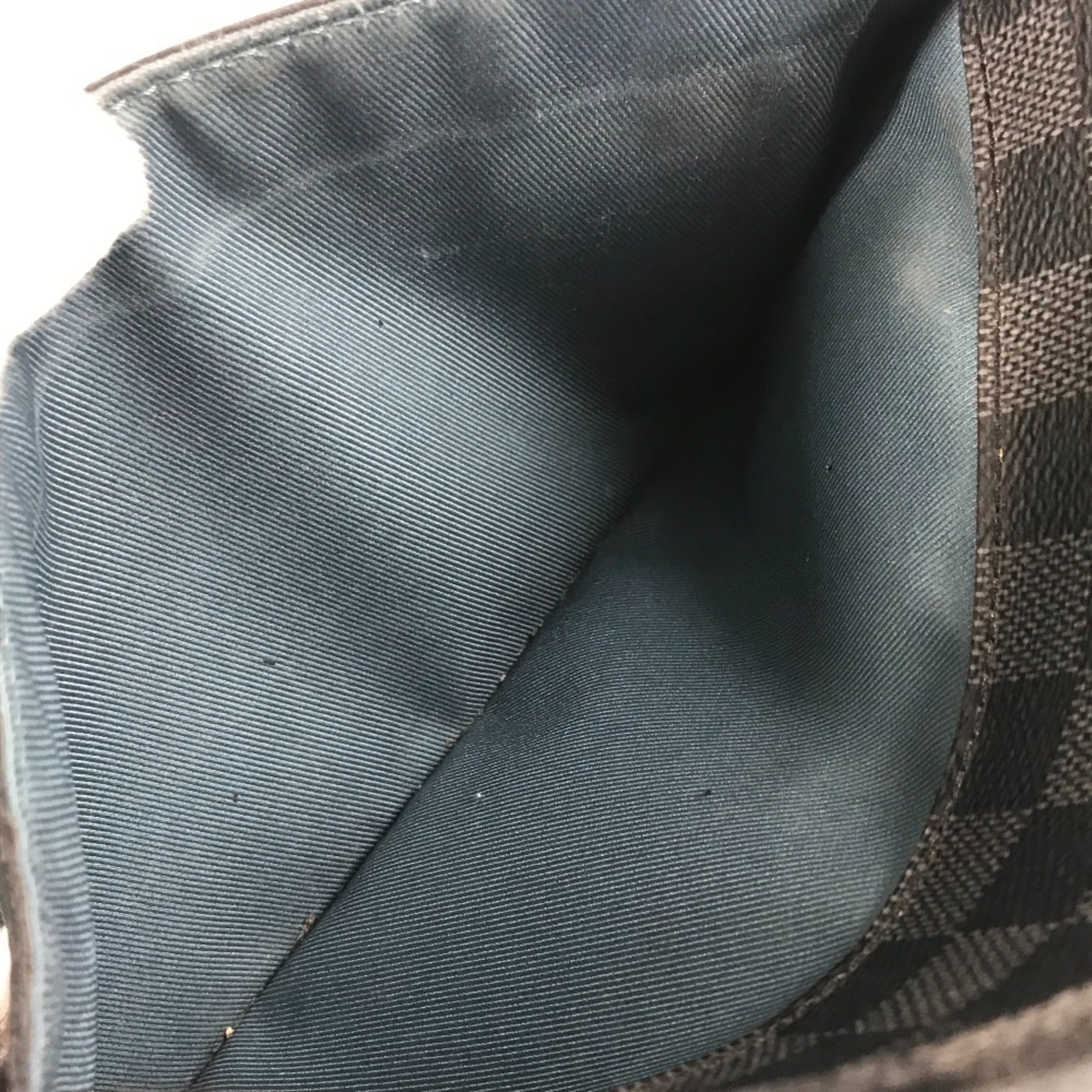 Louis Vuitton Black Damier Graphite Damier Graphite Messenger Bag Shoulder Bag (Pre-Owned)