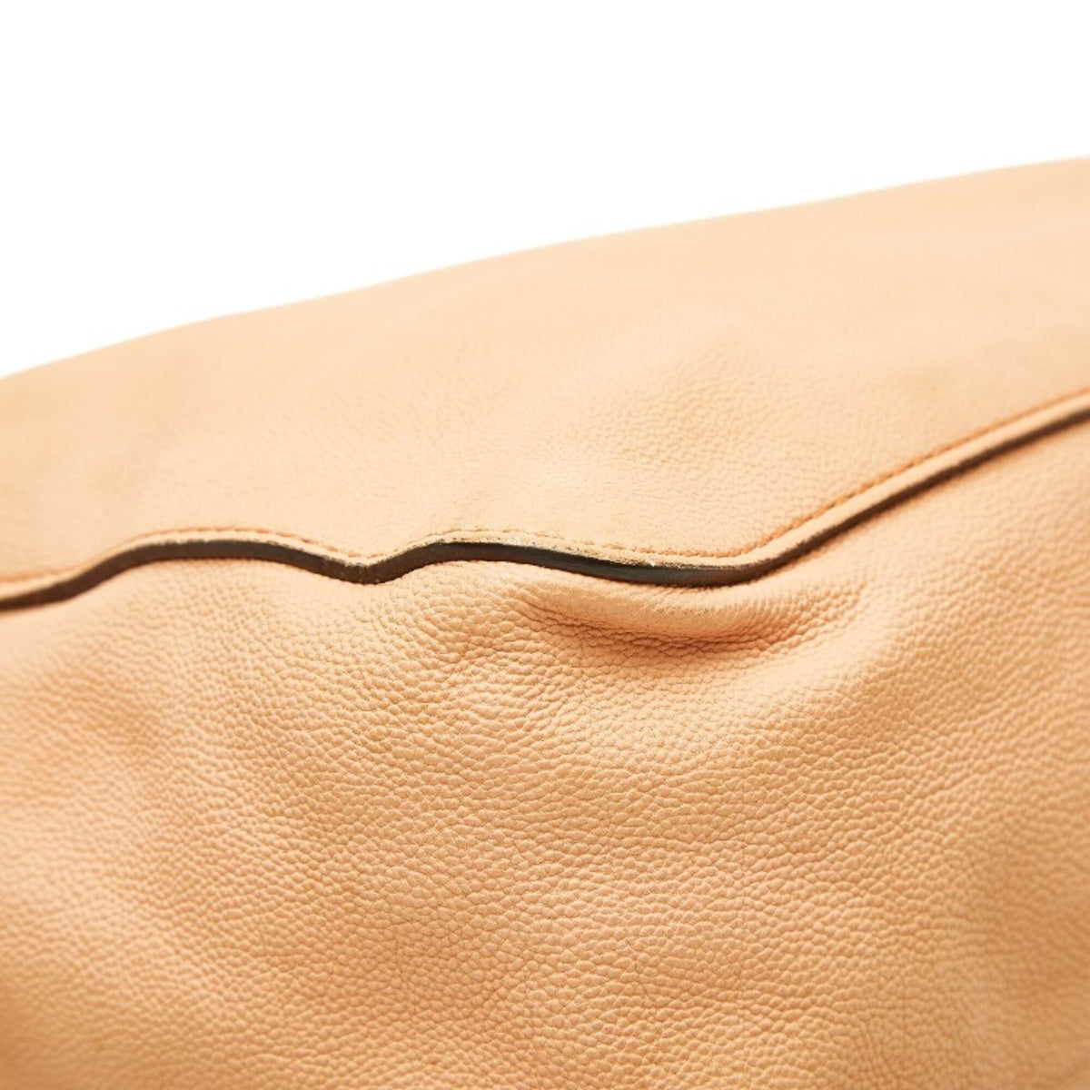 Chloé Pink Orange Leather Shoulder Bag (Pre-Owned)