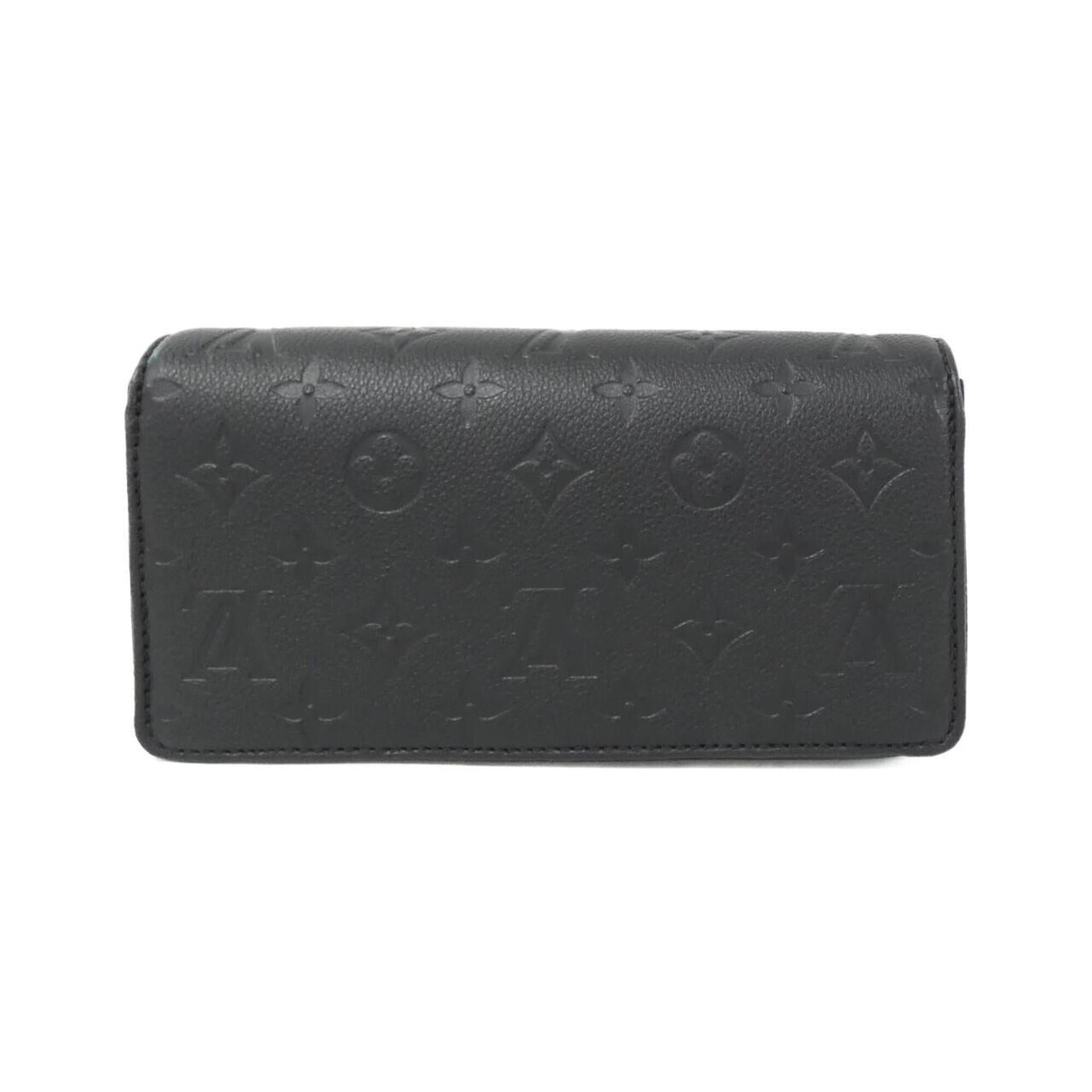 Louis Vuitton Black Leather Chain/Shoulder Wallet (Pre-Owned)
