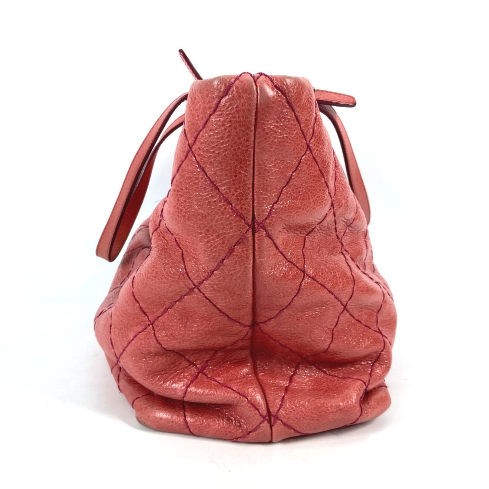 Chanel On The Road Pink Caviar Leather Shoulder Bag Tote Bag (Pre-Owned)