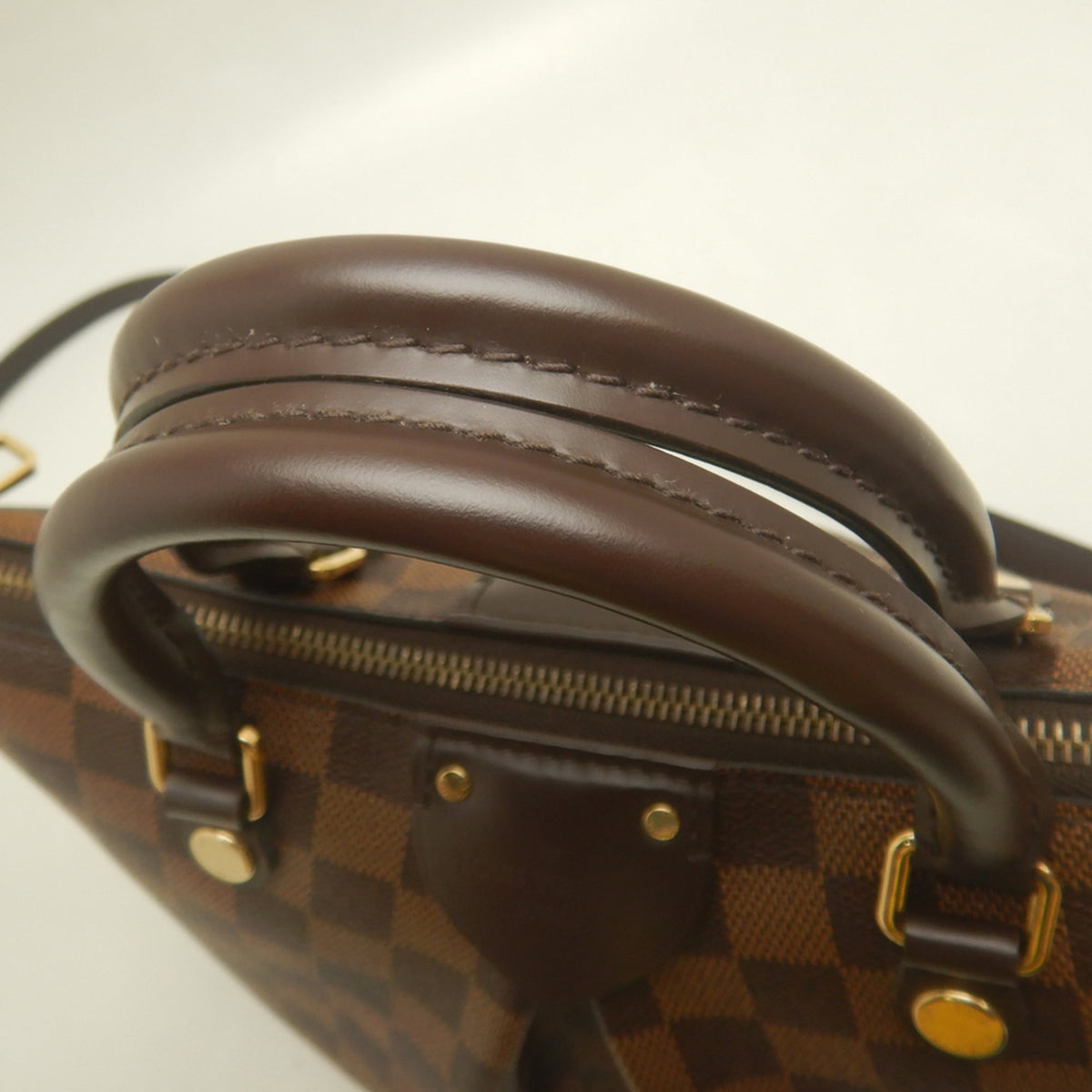 Louis Vuitton Ebene Damier Canvas Handbag (Pre-Owned)
