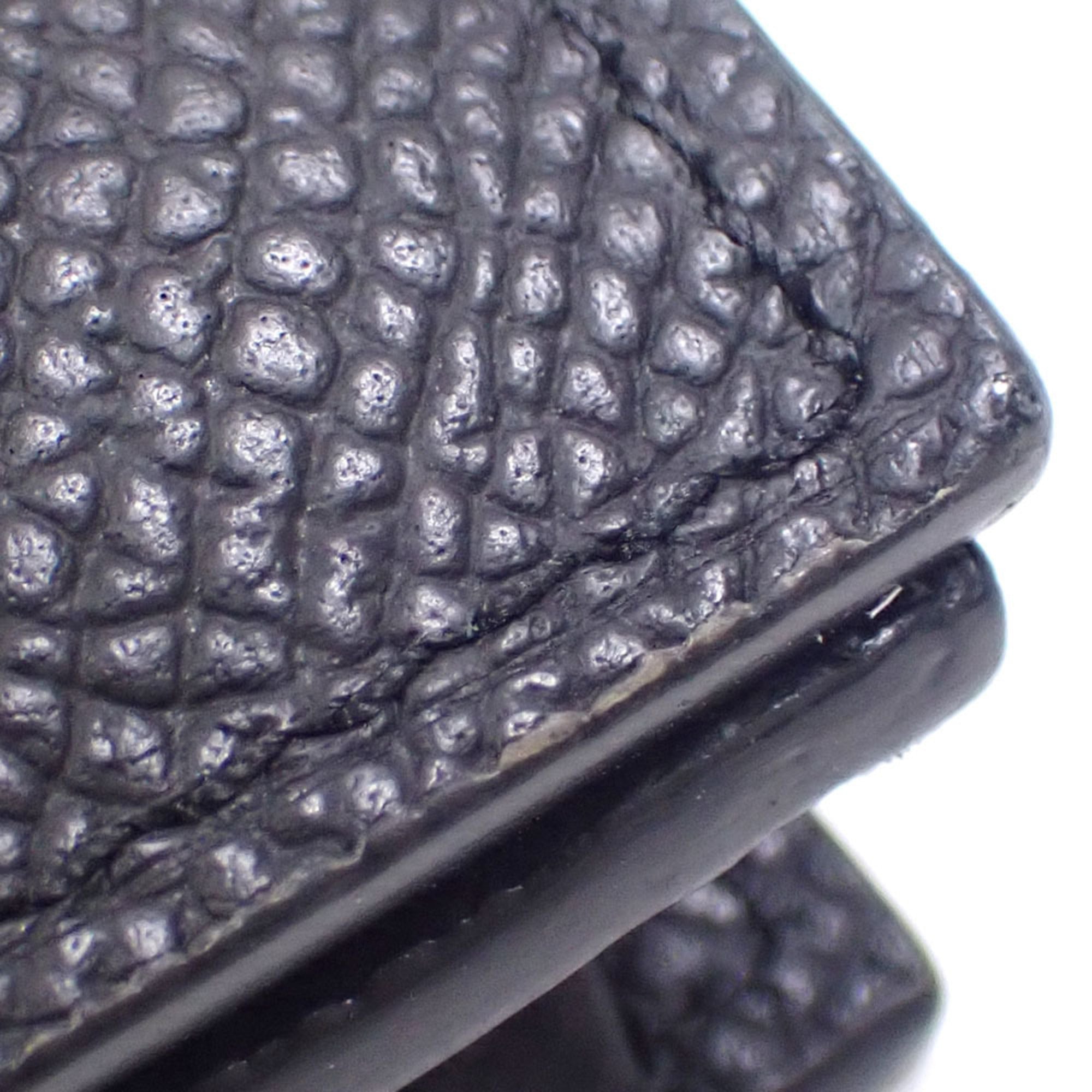 Hermes Black Epsom Leather Wallet (Bi-Fold) (Pre-Owned)