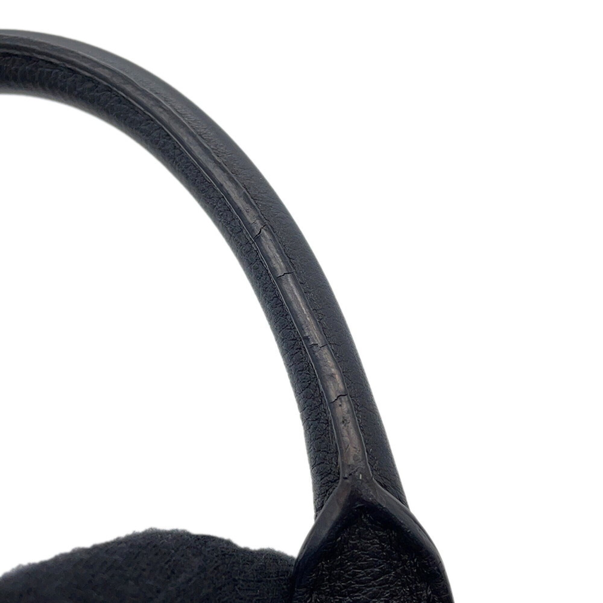 Loewe Amazona Black White Leather Handbag (Pre-Owned)