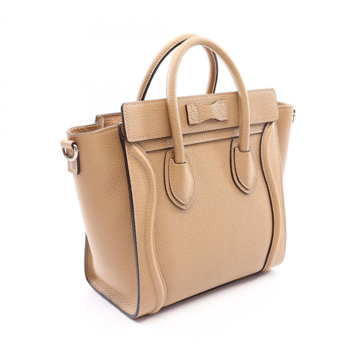Celine Beige Leather Handbag (Pre-Owned)