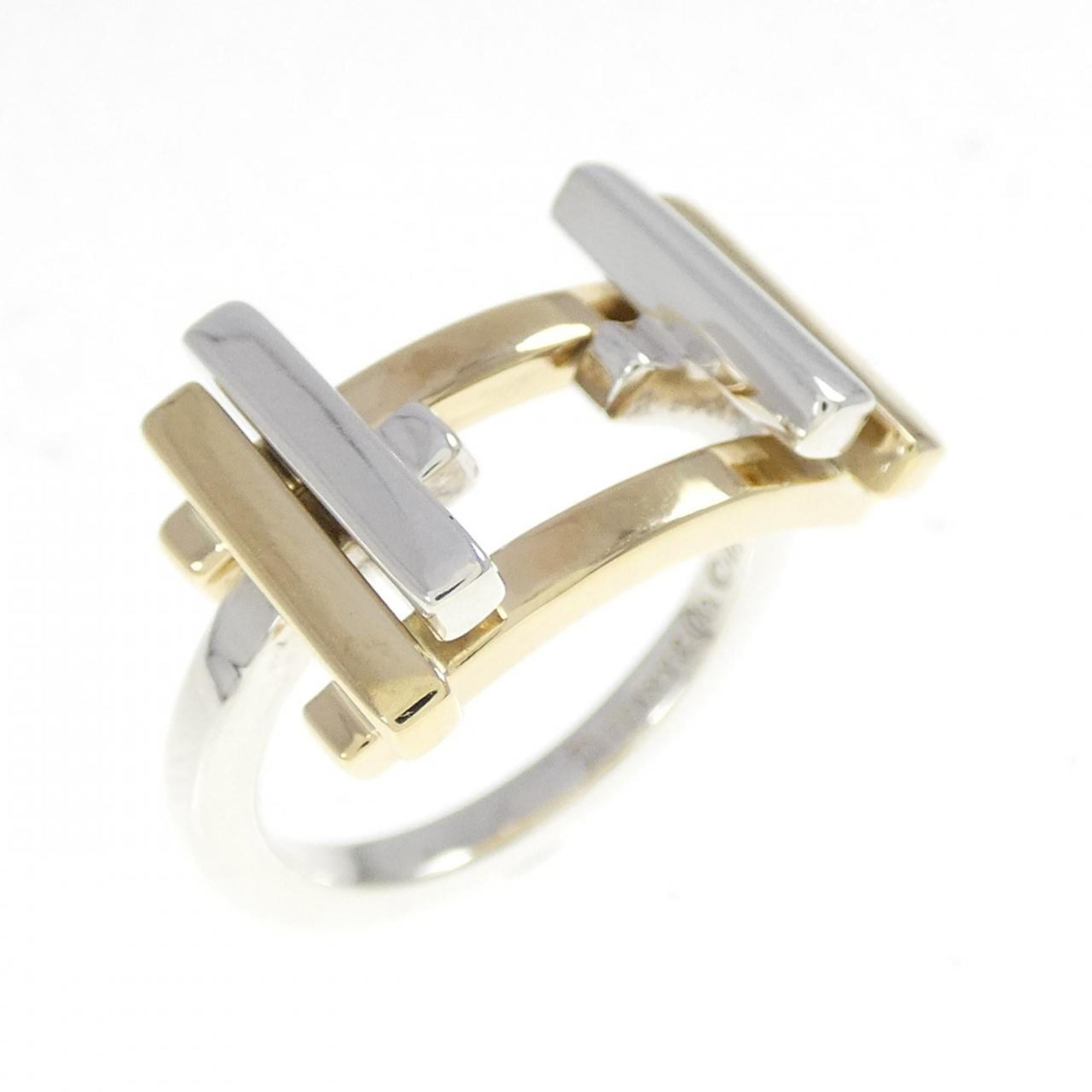 Tiffany Yellow Gold (18K) Silver 925 Band Ring (Pre-Owned)