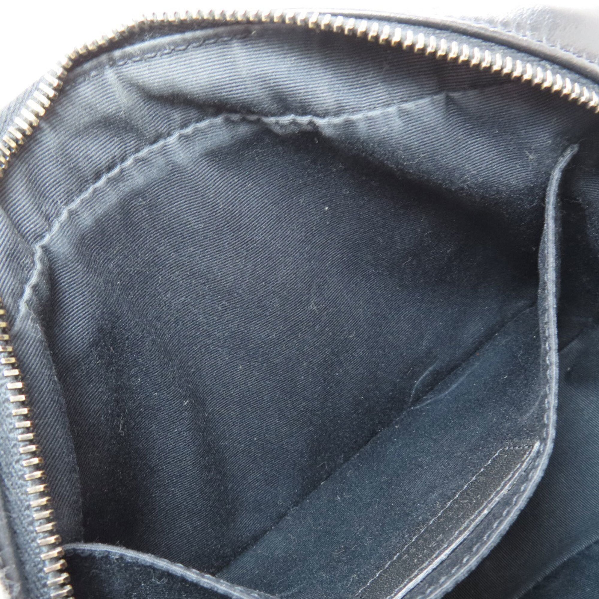 Saint Laurent Black Leather Shoulder Bag (Pre-Owned)
