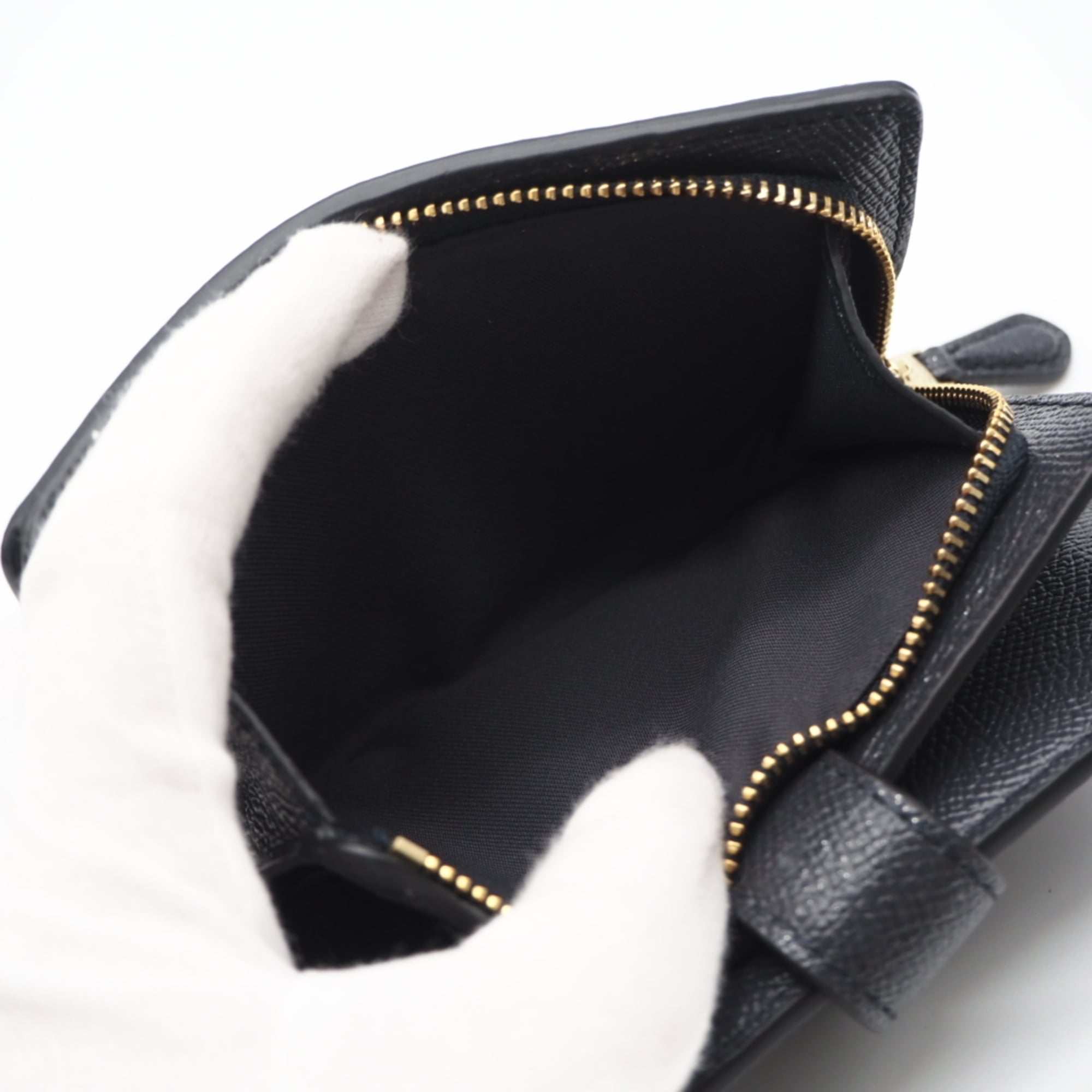 Coach Navy Wallet (Bi-Fold) (Pre-Owned)