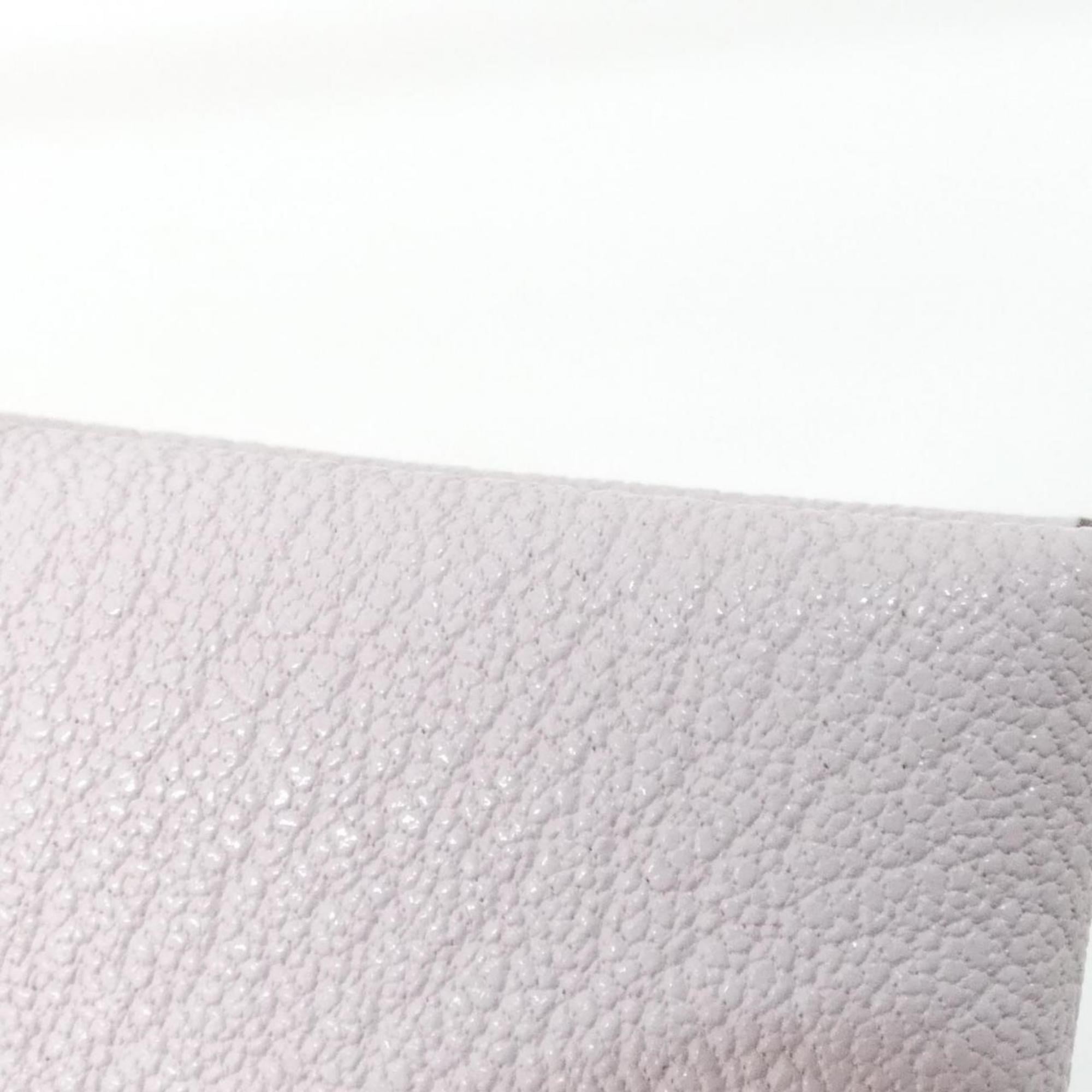 Hermes Light Pink Chevre Leather Coin Purse/Coin Case (Pre-Owned)