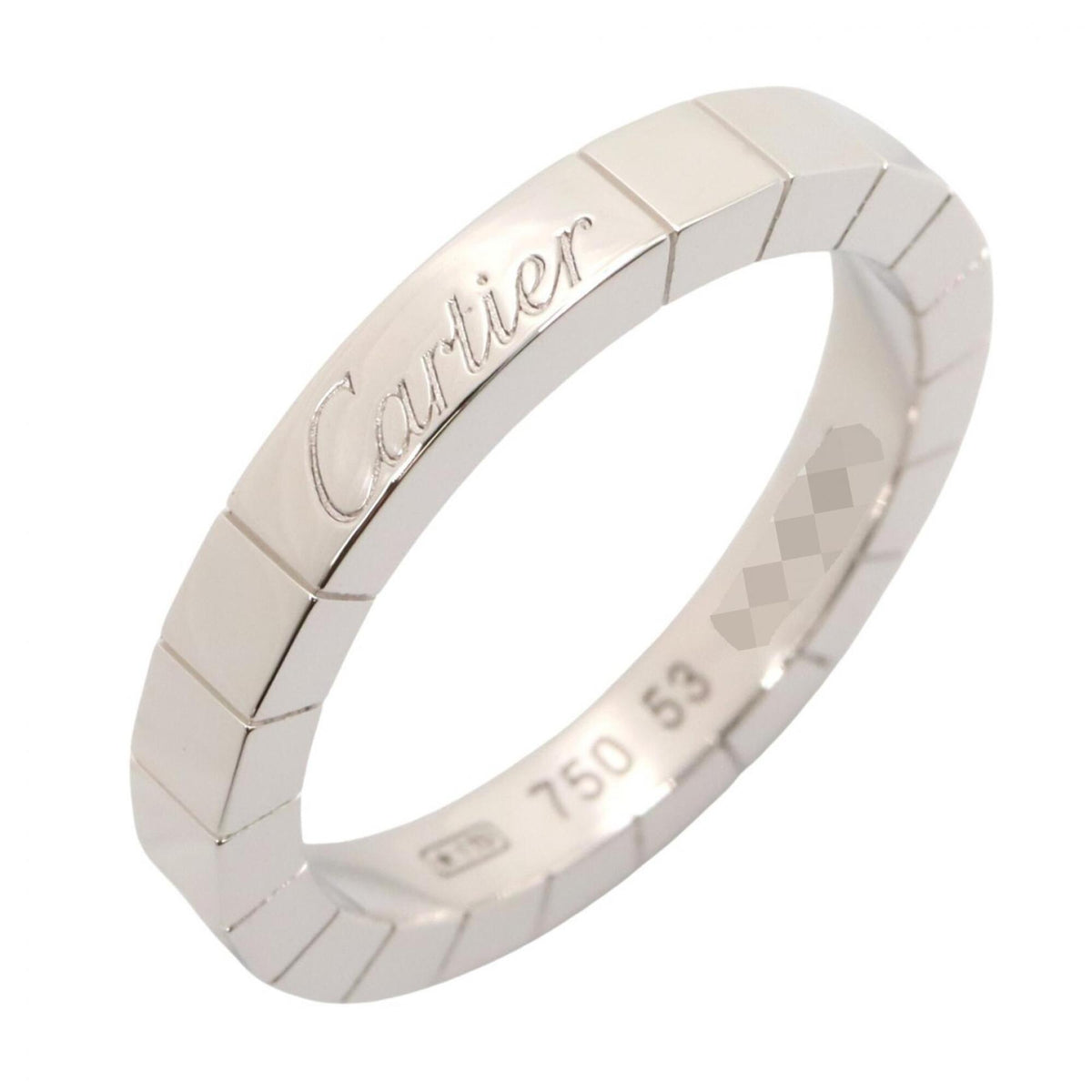Cartier Silver White Gold (18K) Band Ring (Pre-Owned)