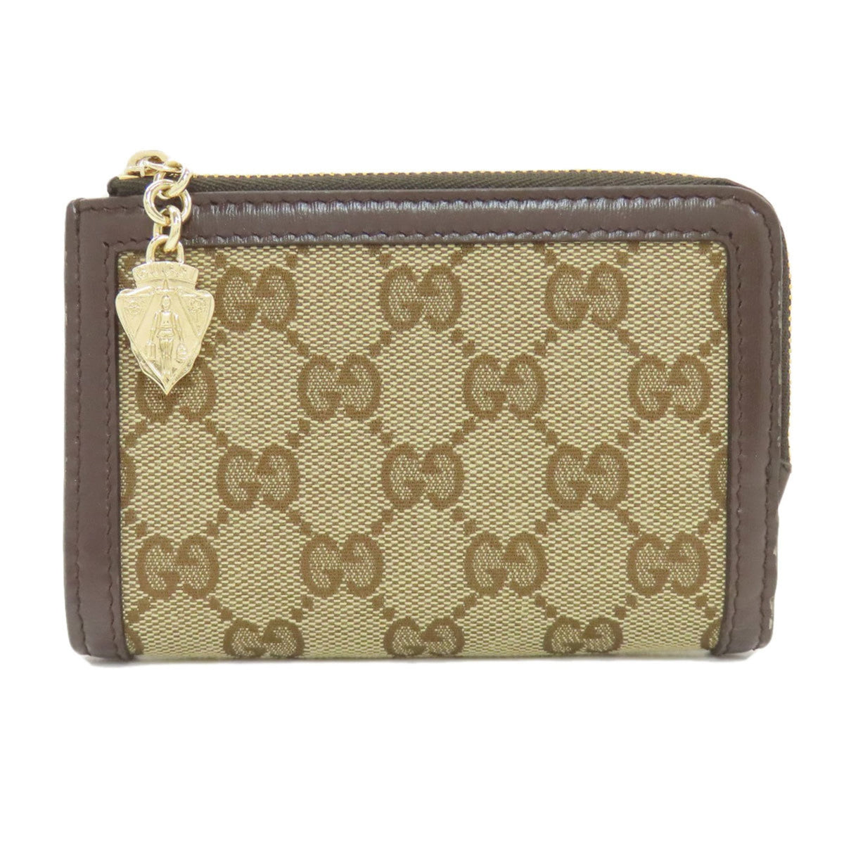 Gucci Brown Canvas Wallet (Bi-Fold) (Pre-Owned)