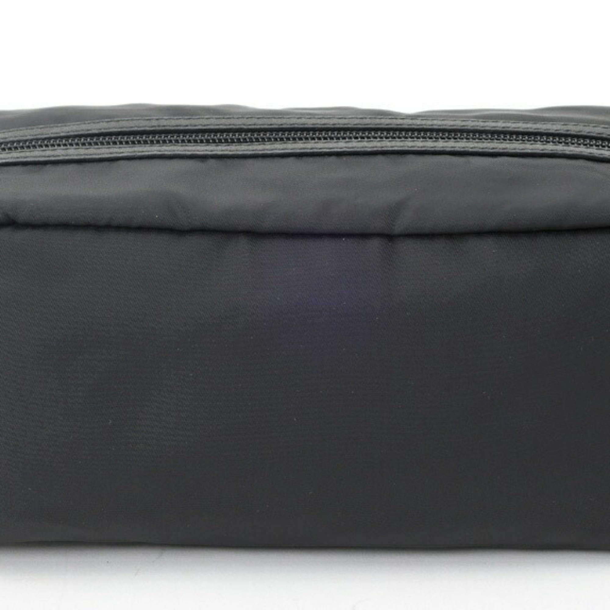 Prada Black Nylon Pouch Wash Bag (Pre-Owned)