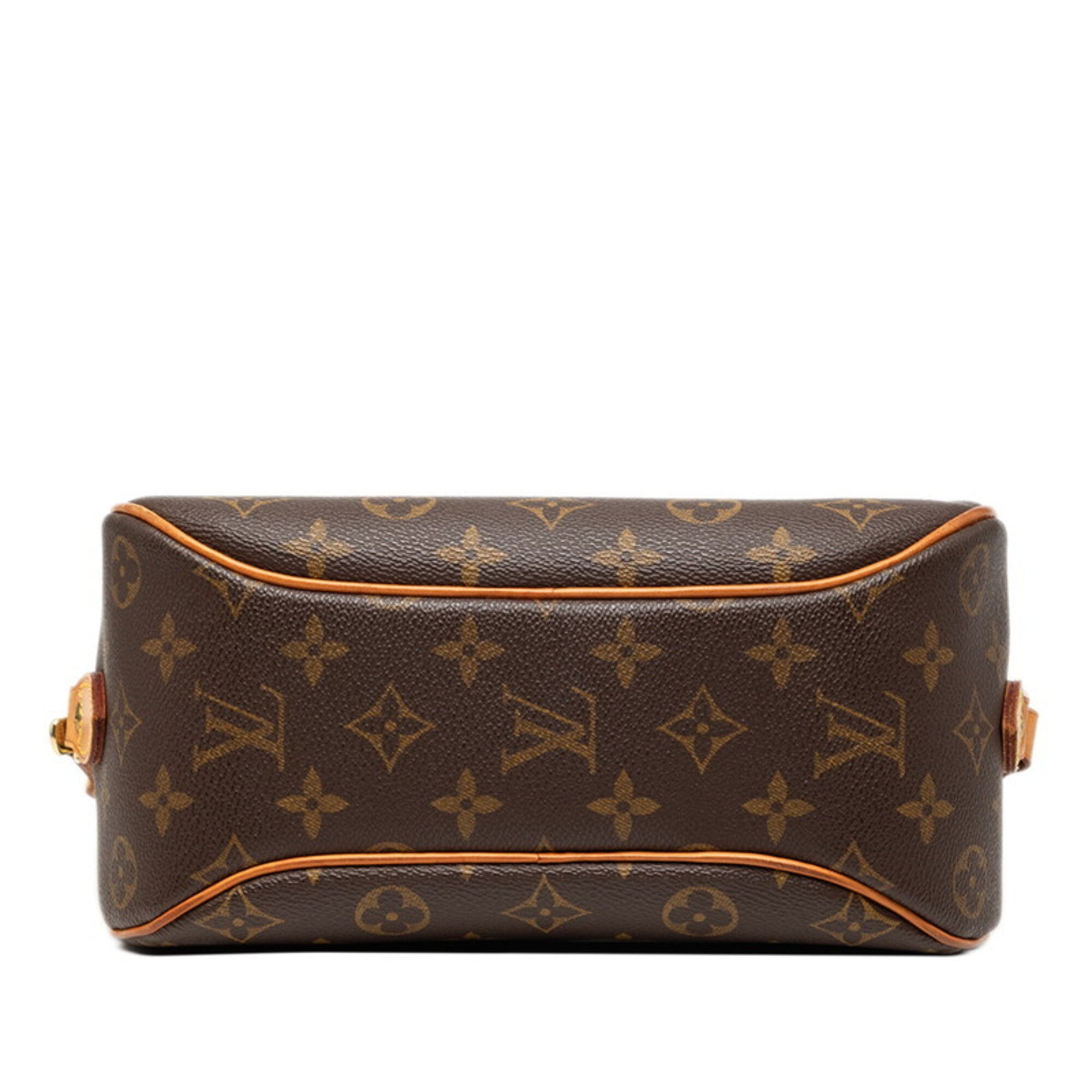 Louis Vuitton Brown Pvc Leather Shoulder Bag (Pre-Owned)