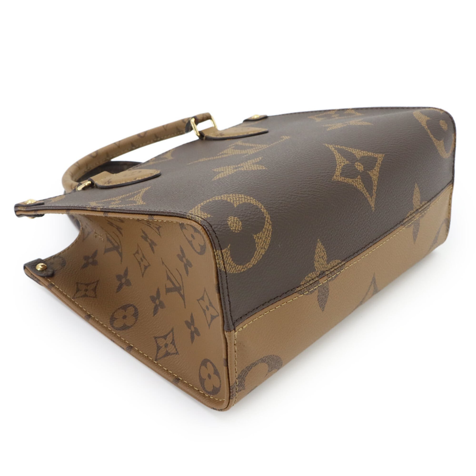 Louis Vuitton Monogram Monogram Reverse Monogram Canvas Monogram Reverse Handbag (Pre-Owned)