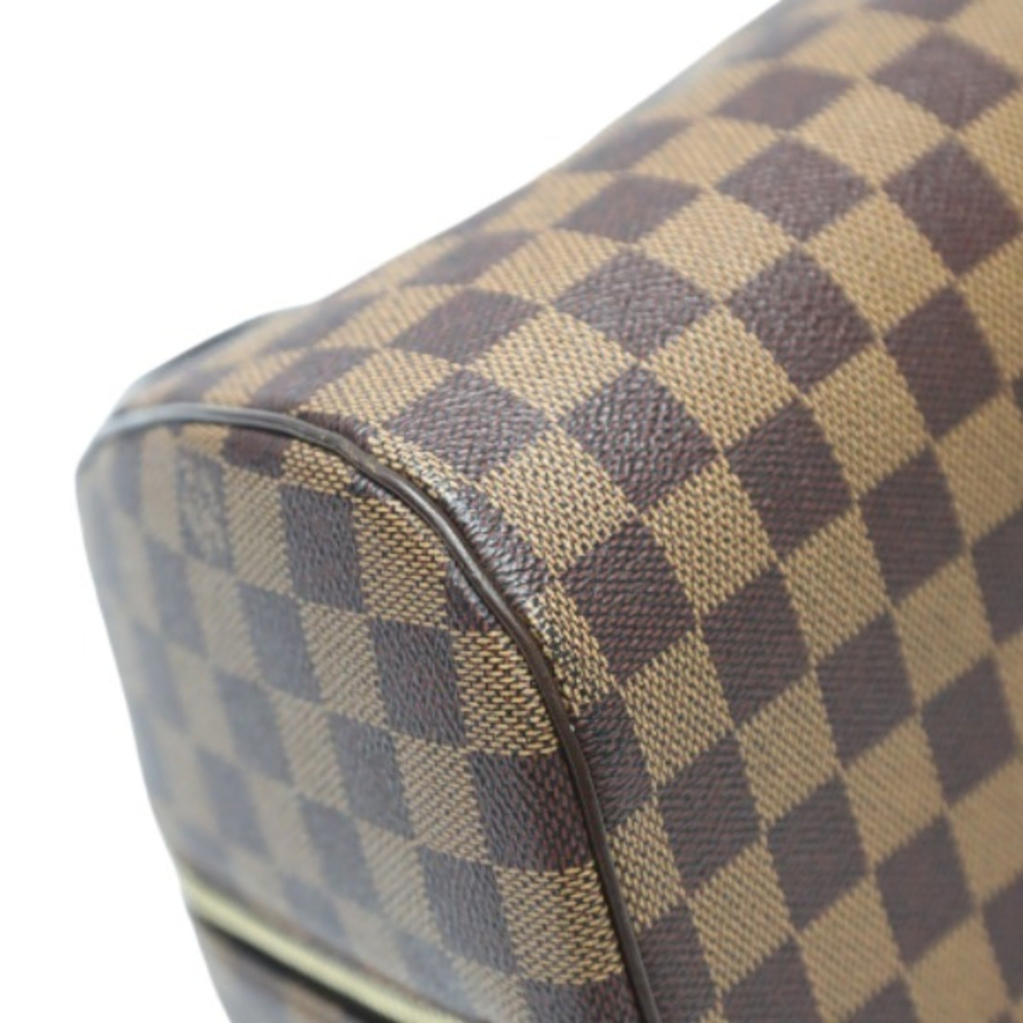 Louis Vuitton Brown Damier Canvas Handbag (Pre-Owned)