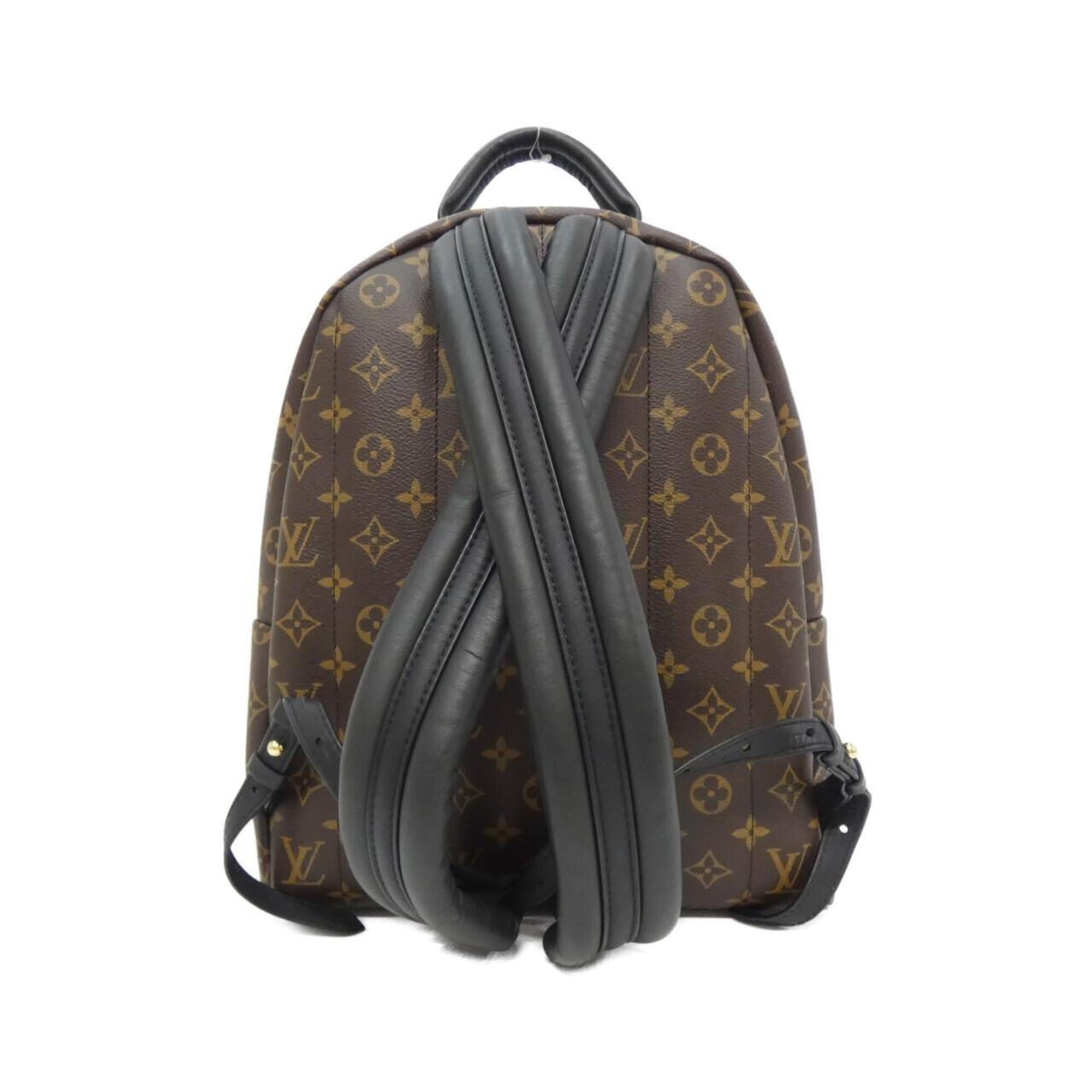 Louis Vuitton Marron Coated Canvas Backpack (Pre-Owned)