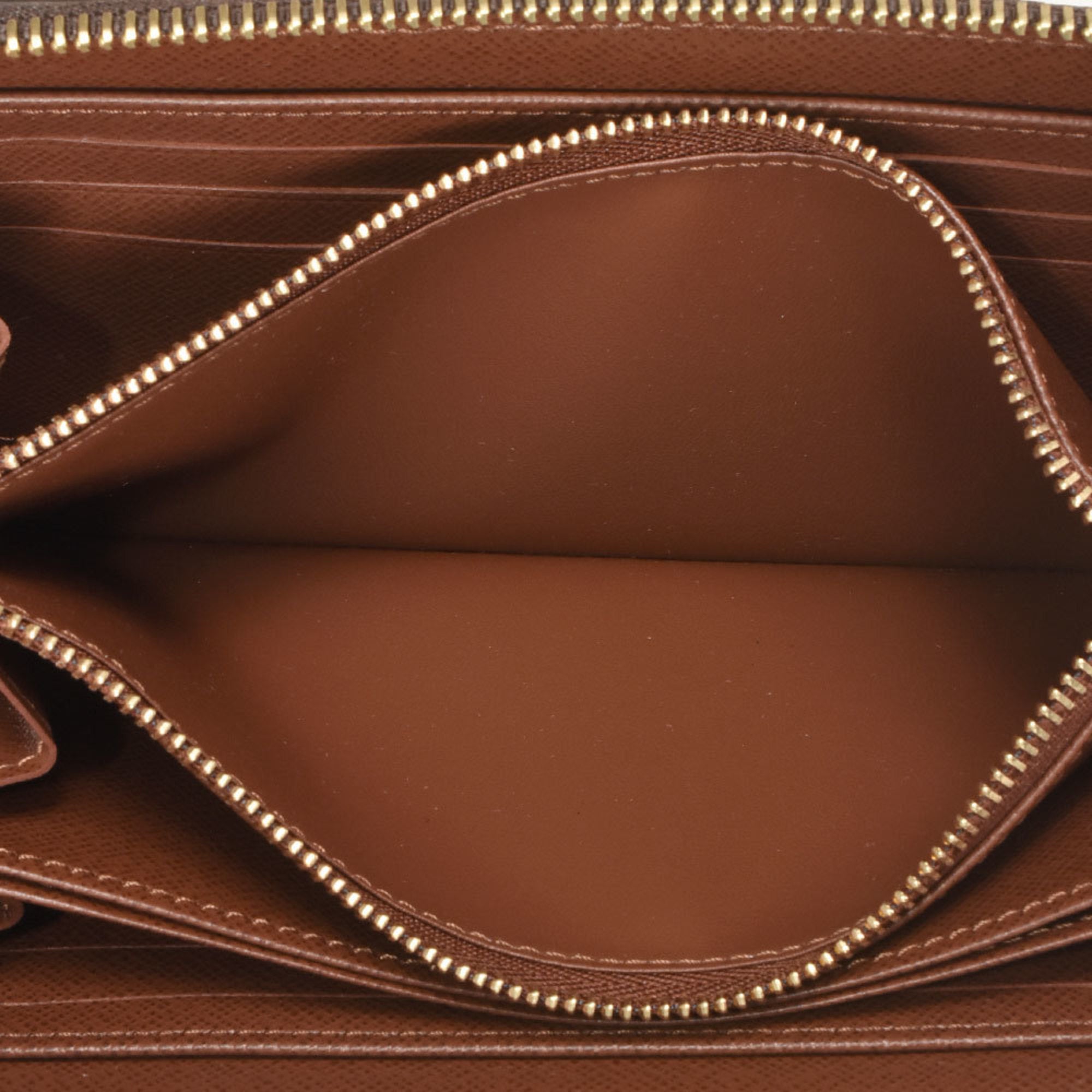 Louis Vuitton Monogram Brown Monogram Long Wallet (Bi-Fold) (Pre-Owned)