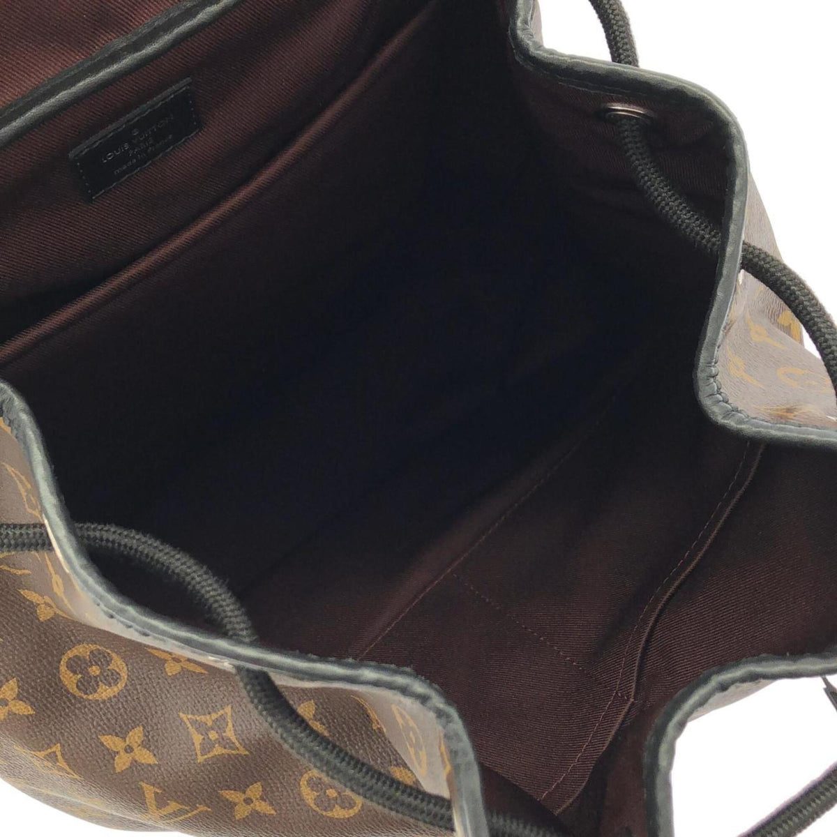 Louis Vuitton Marron Coated Canvas Backpack (Pre-Owned)