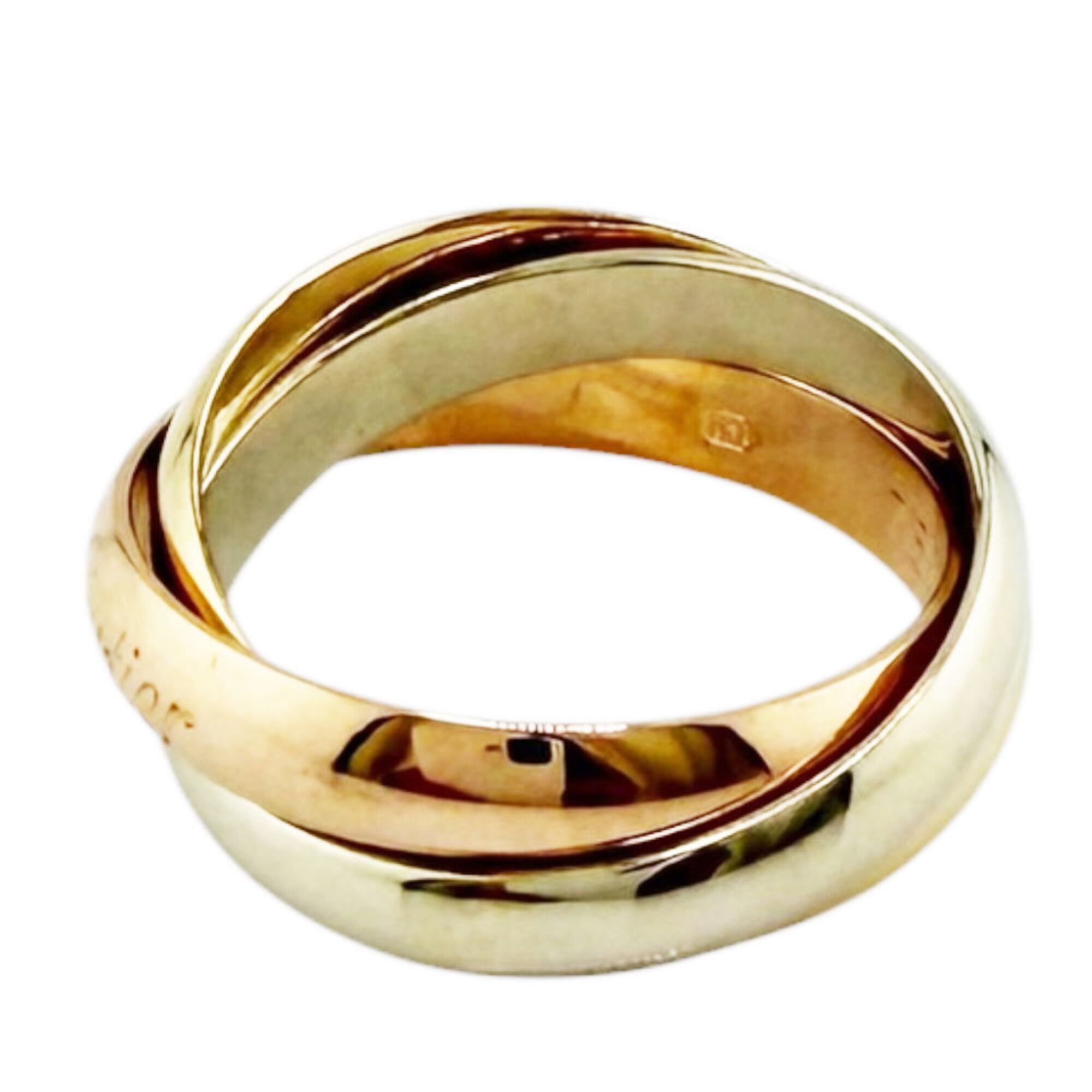 Cartier Gold Silver Pink Gold Yellow Gold (18K) Pink Gold (18K) White Gold (18K) Band Ring (Pre-Owned)