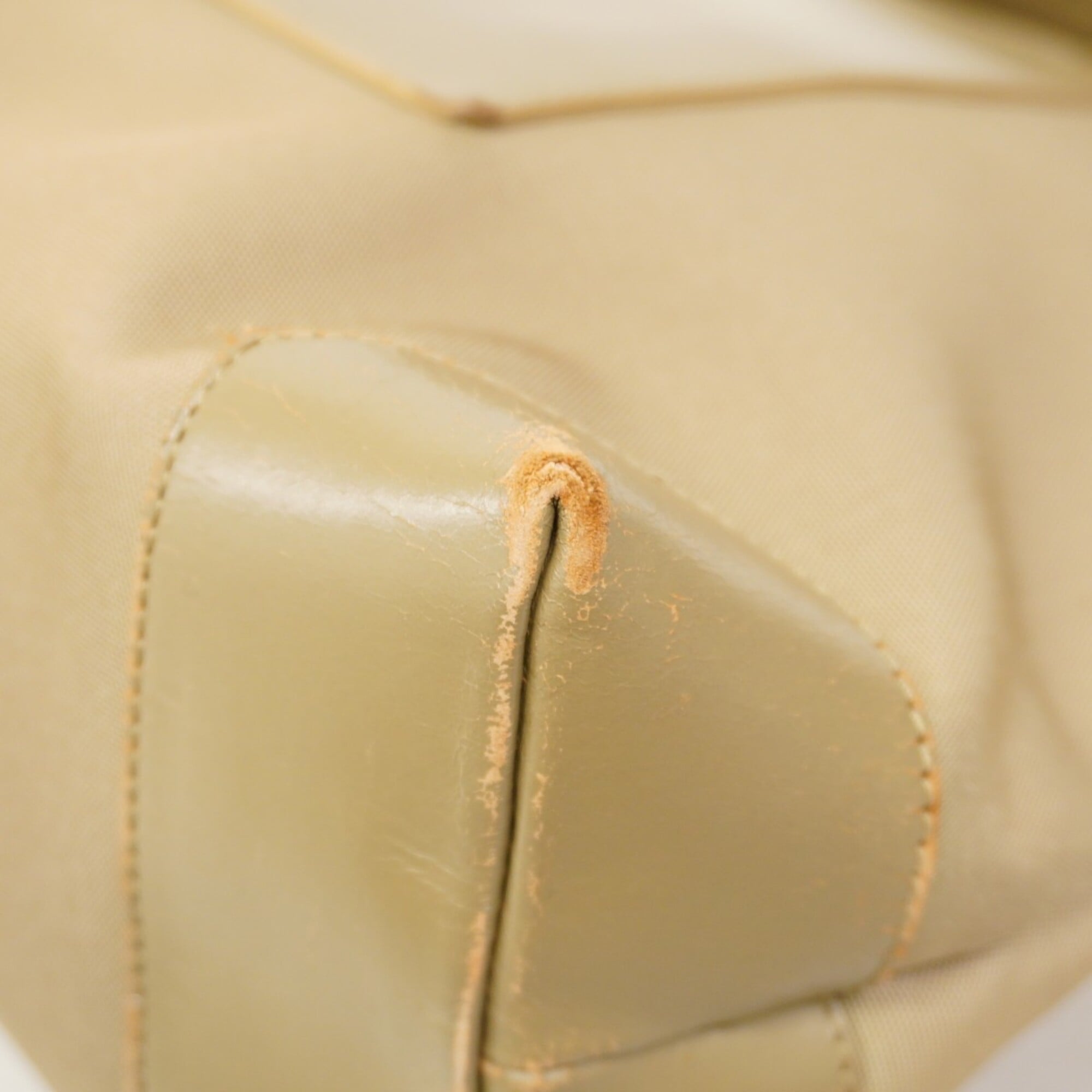 Gucci Khaki Canvas Tote Bag (Pre-Owned)