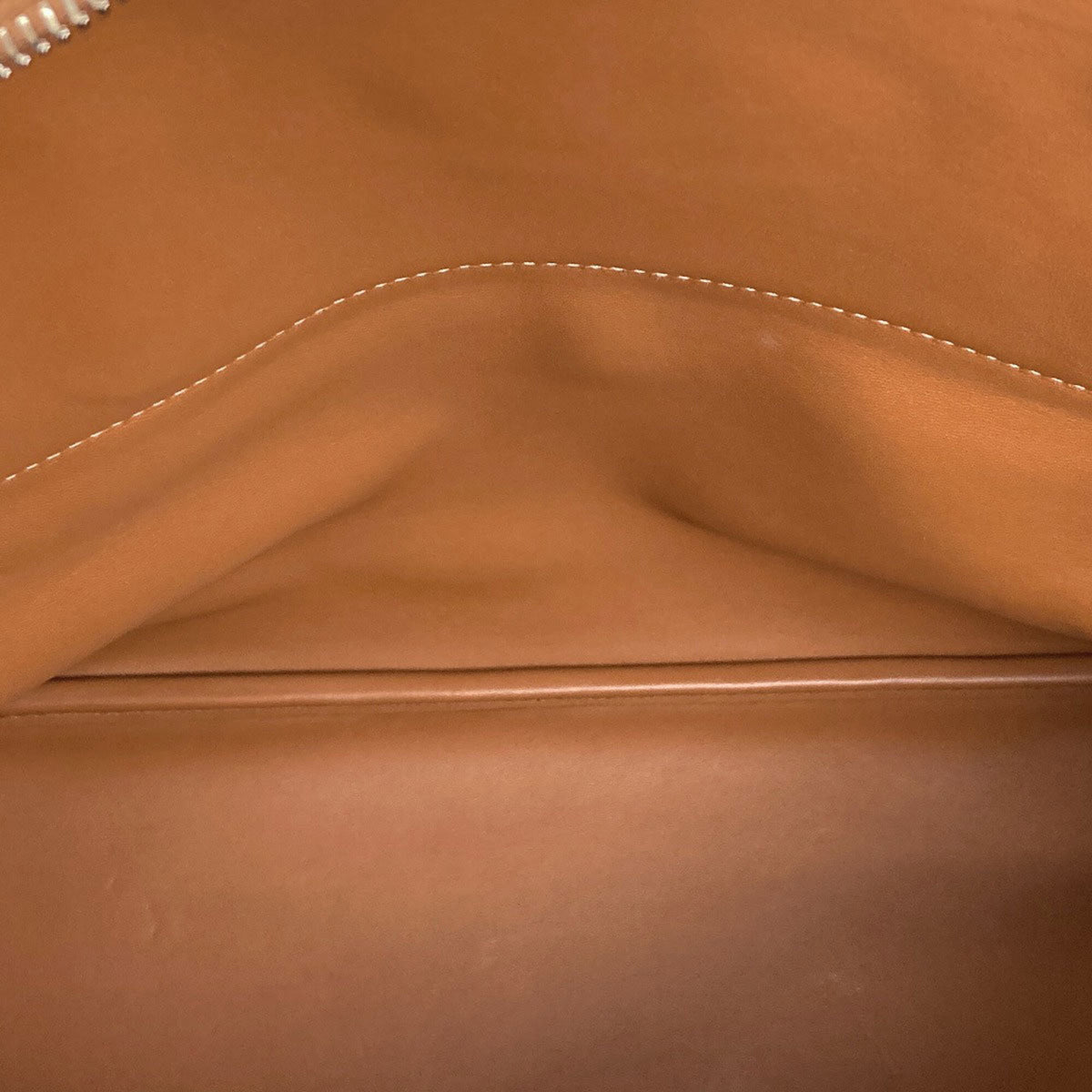 Hermes Bolide Gold Togo Leather Handbag (Pre-Owned)