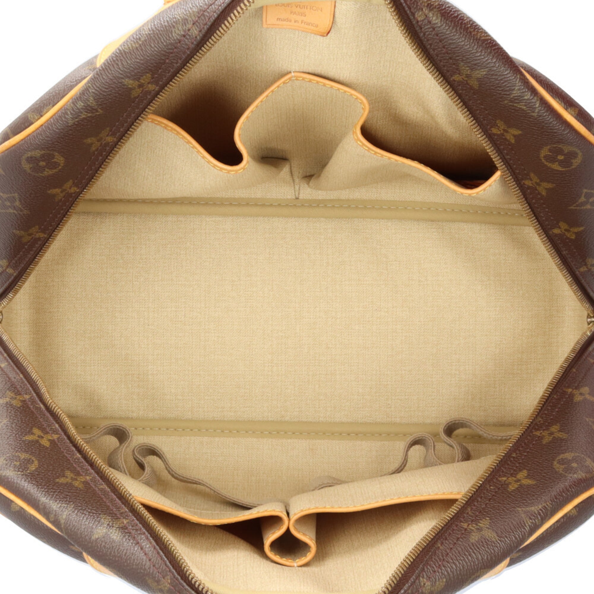 Louis Vuitton Brown Monogram Canvas Handbag (Pre-Owned)
