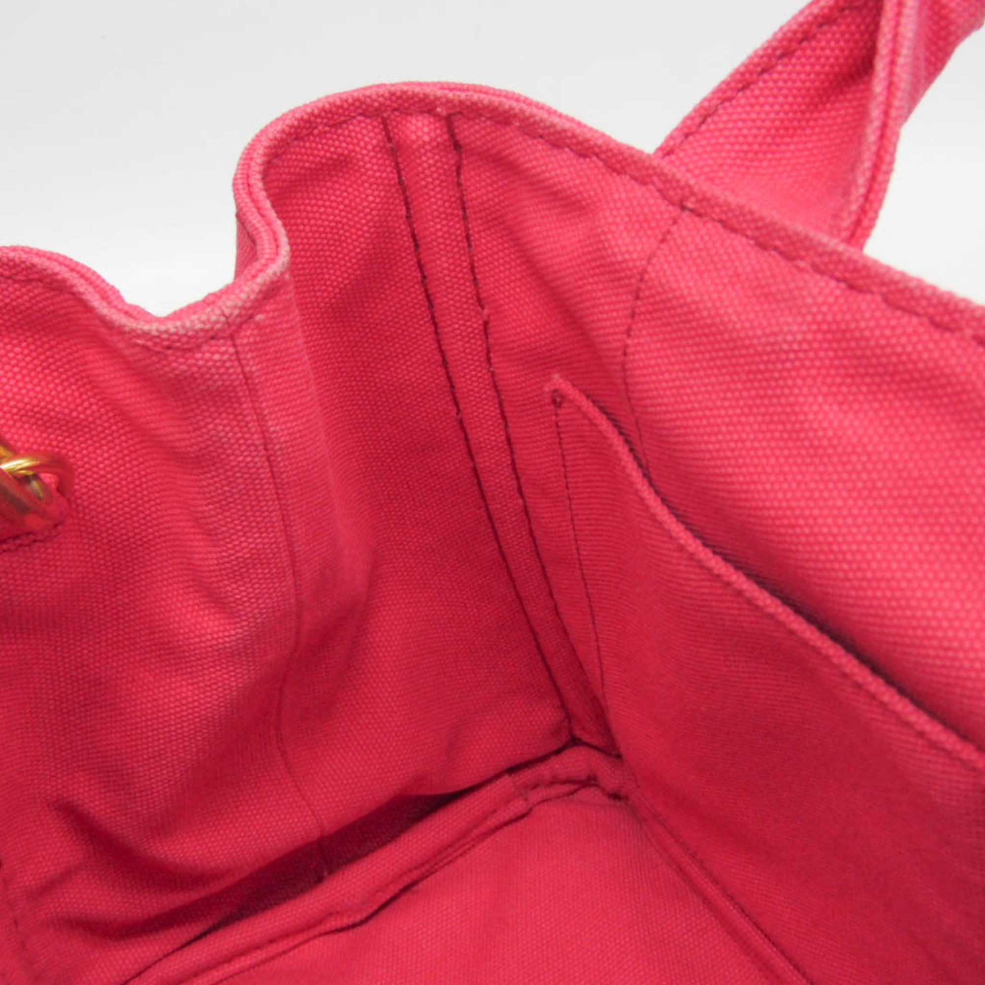 Prada Canapa Pink Canapa Shoulder Bag Tote Bag (Pre-Owned)