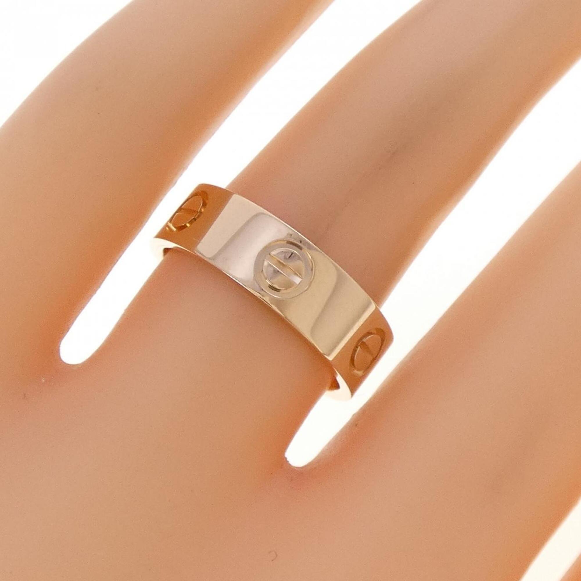 Cartier Love Pink Gold (18K) Band Ring (Pre-Owned)