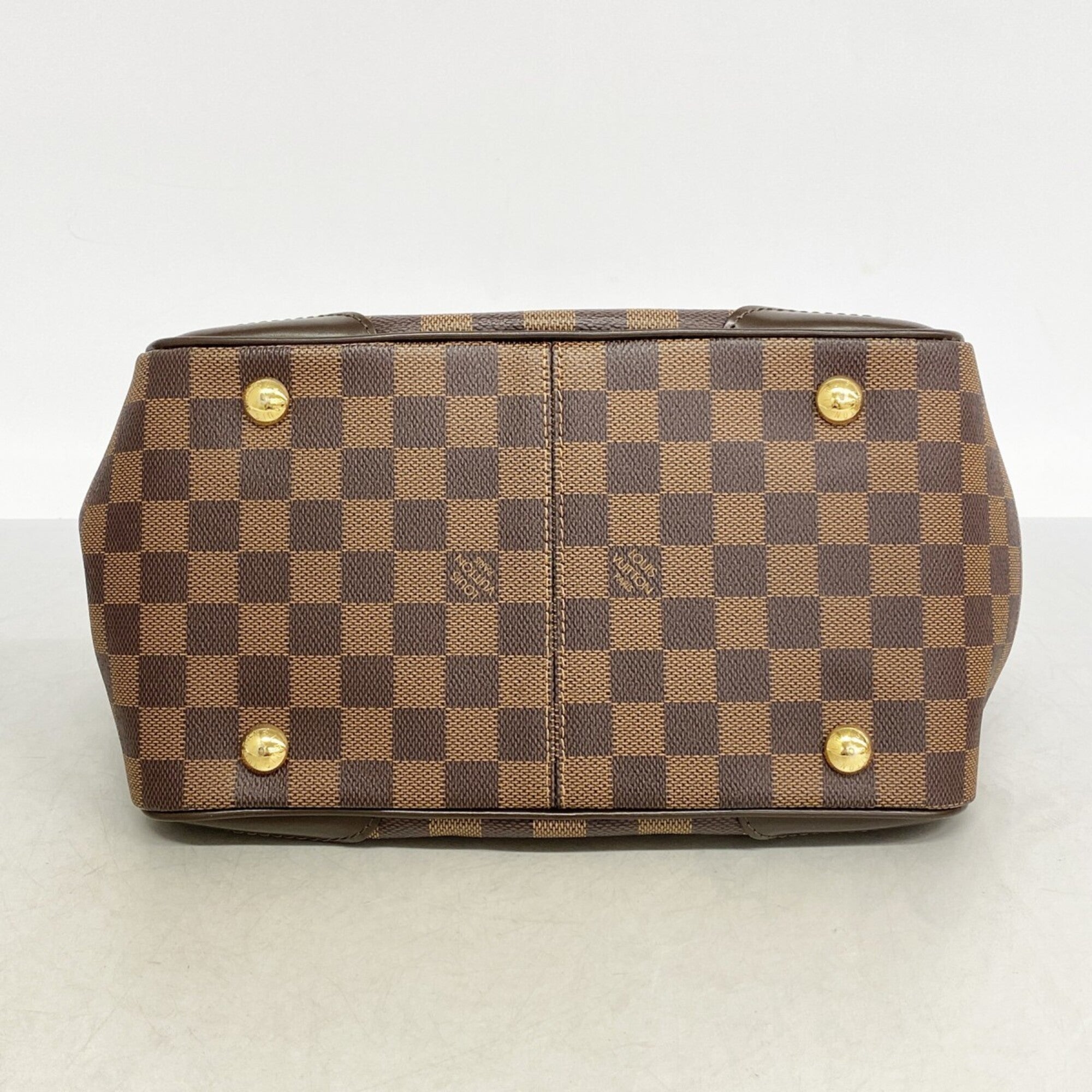 Louis Vuitton Ebene Handbag (Pre-Owned)