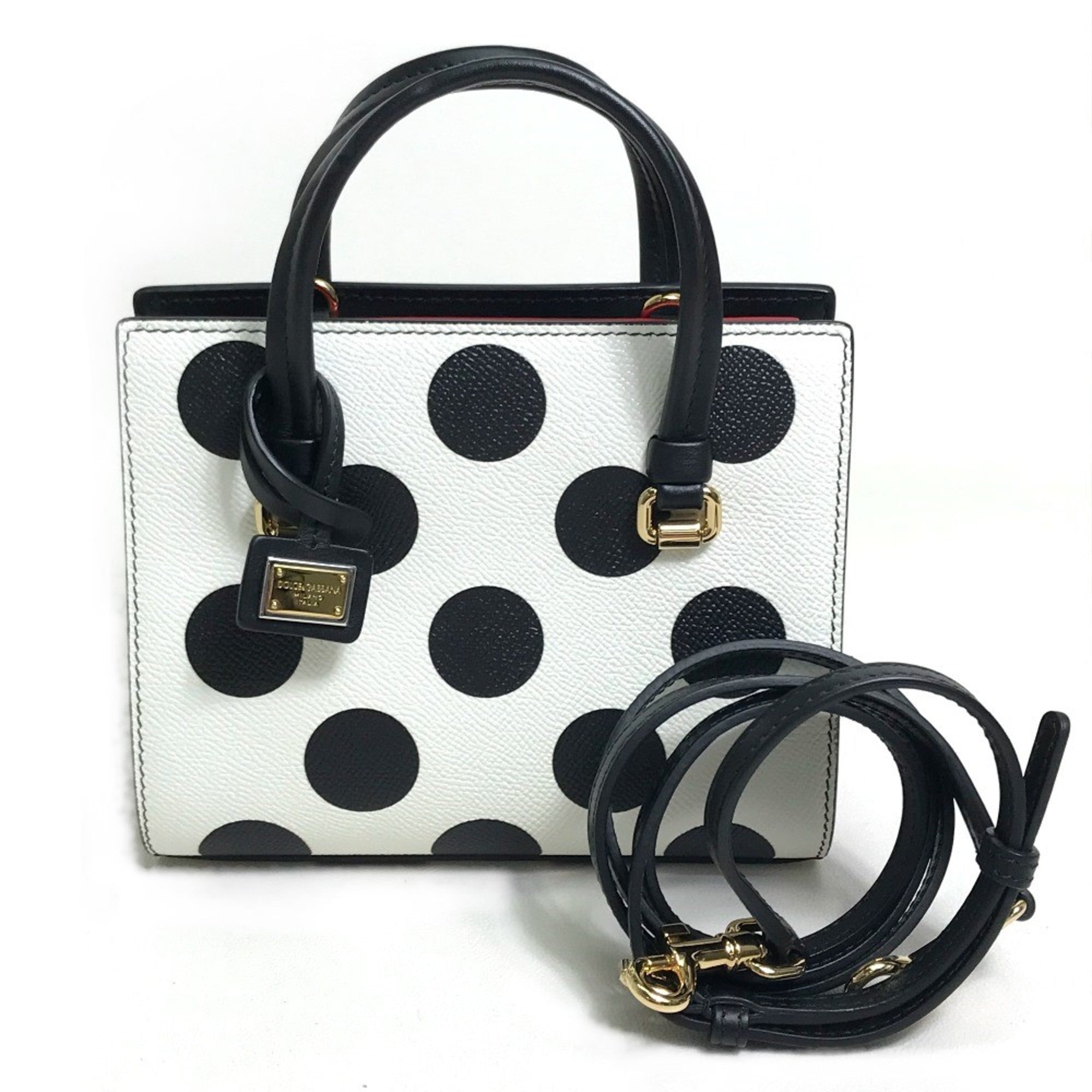 Dolce & Gabbana White Leather Handbag (Pre-Owned)