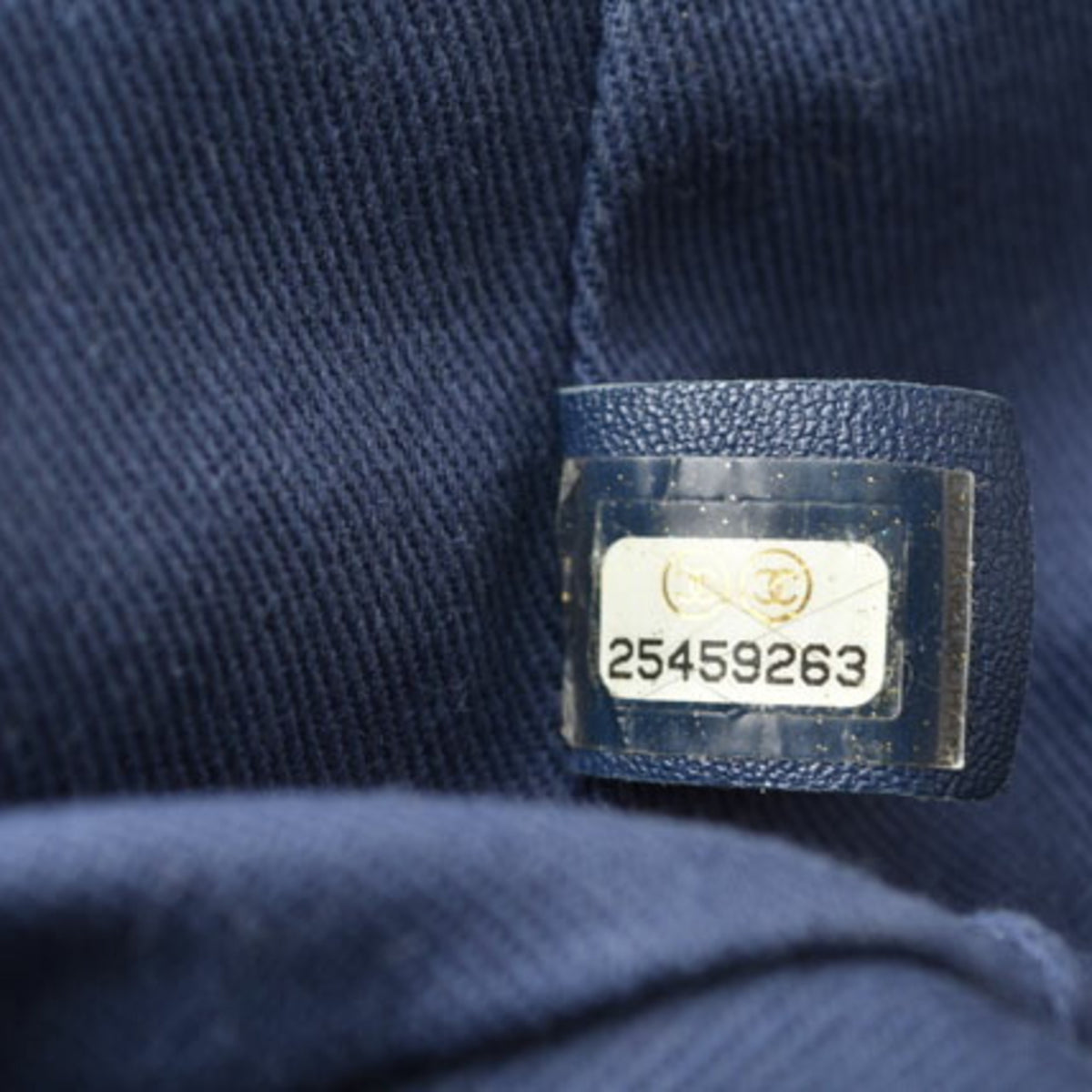 Chanel Cotton Canvas Denim Backpack (Pre-Owned)