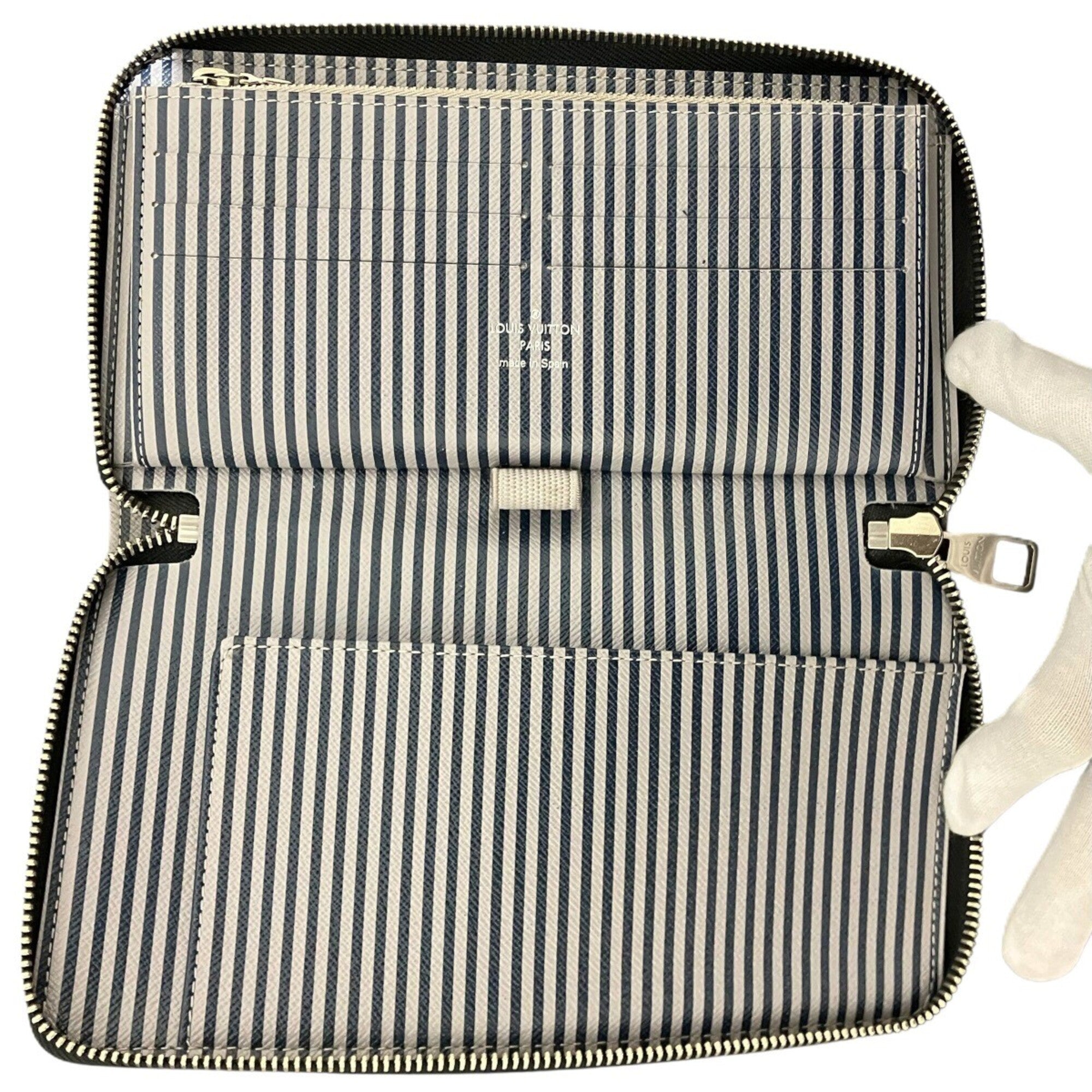 Louis Vuitton Black Damier Graphite Coin Purse/Coin Case (Pre-Owned)