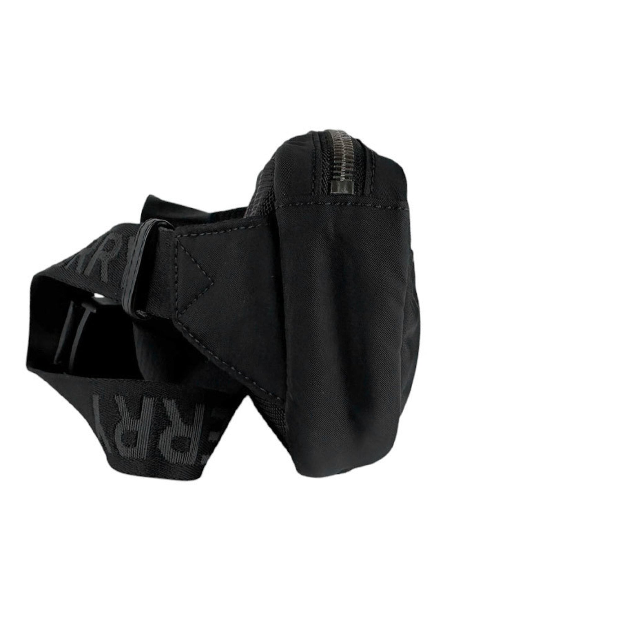 Burberry Black Nylon Canvas Sling Bag (Pre-Owned)