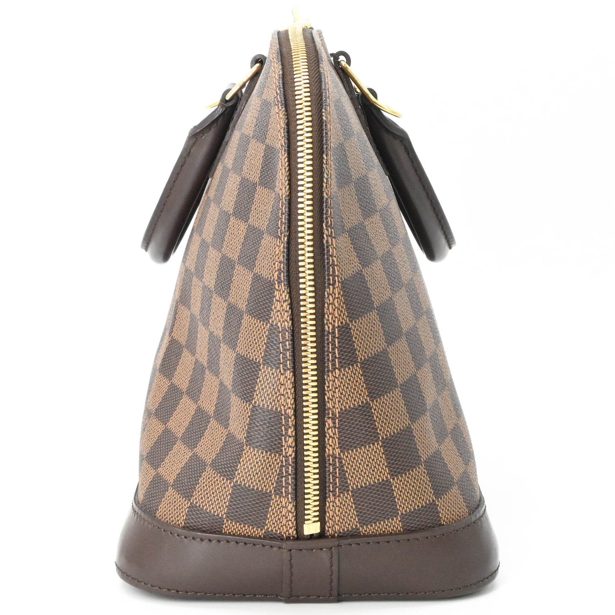 Louis Vuitton Brown Damier Canvas Ebene Canvas Damier Canvas Handbag (Pre-Owned)