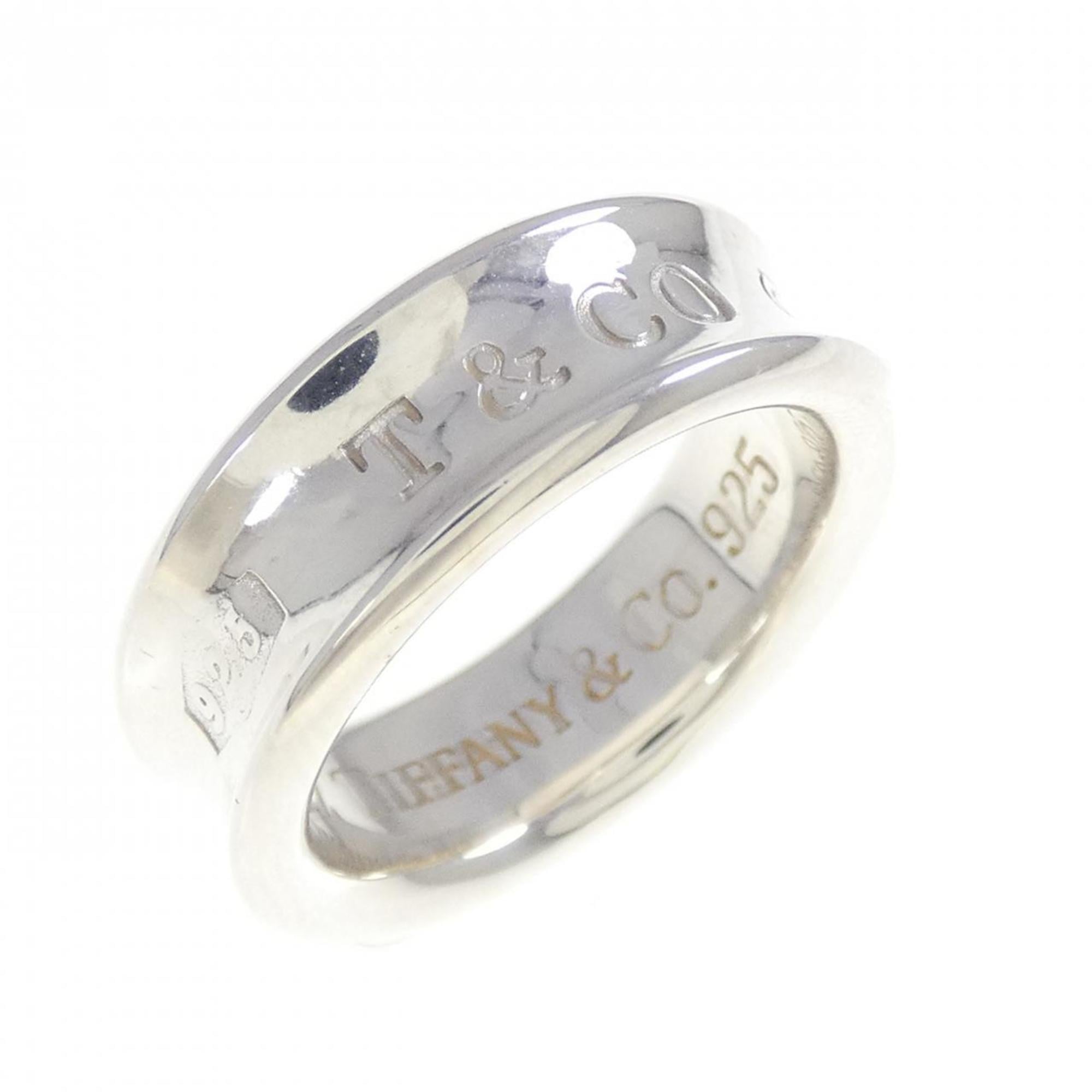 Tiffany Silver Silver 925 Band Ring (Pre-Owned)
