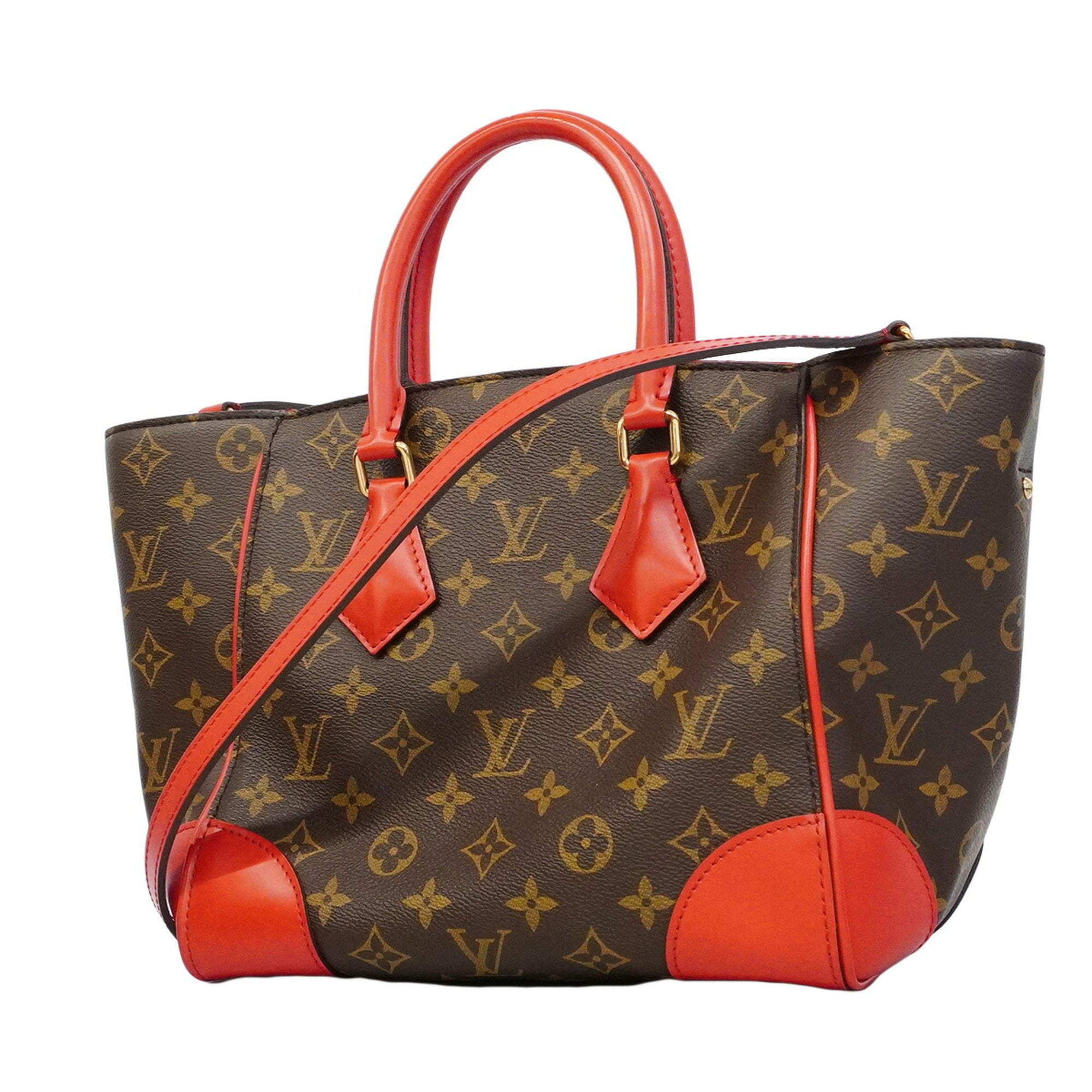 Louis Vuitton Brown Coquelicots Handbag (Pre-Owned)