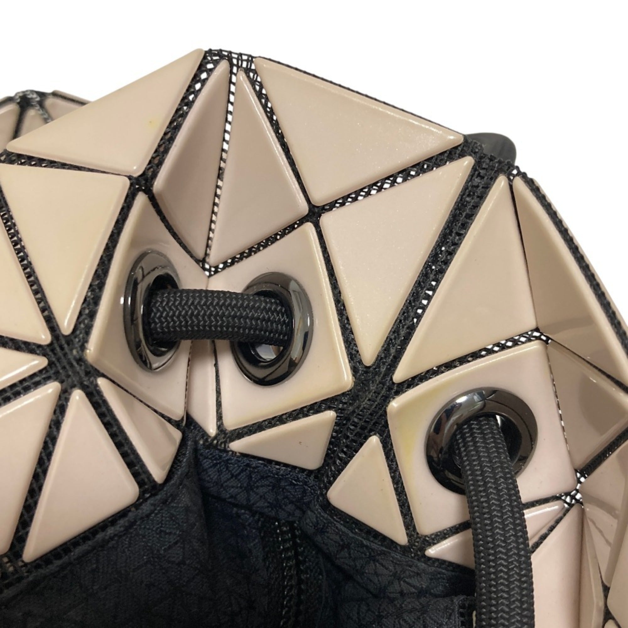 Bao Bao Issey Miyake Beige Shoulder Bag (Pre-Owned)
