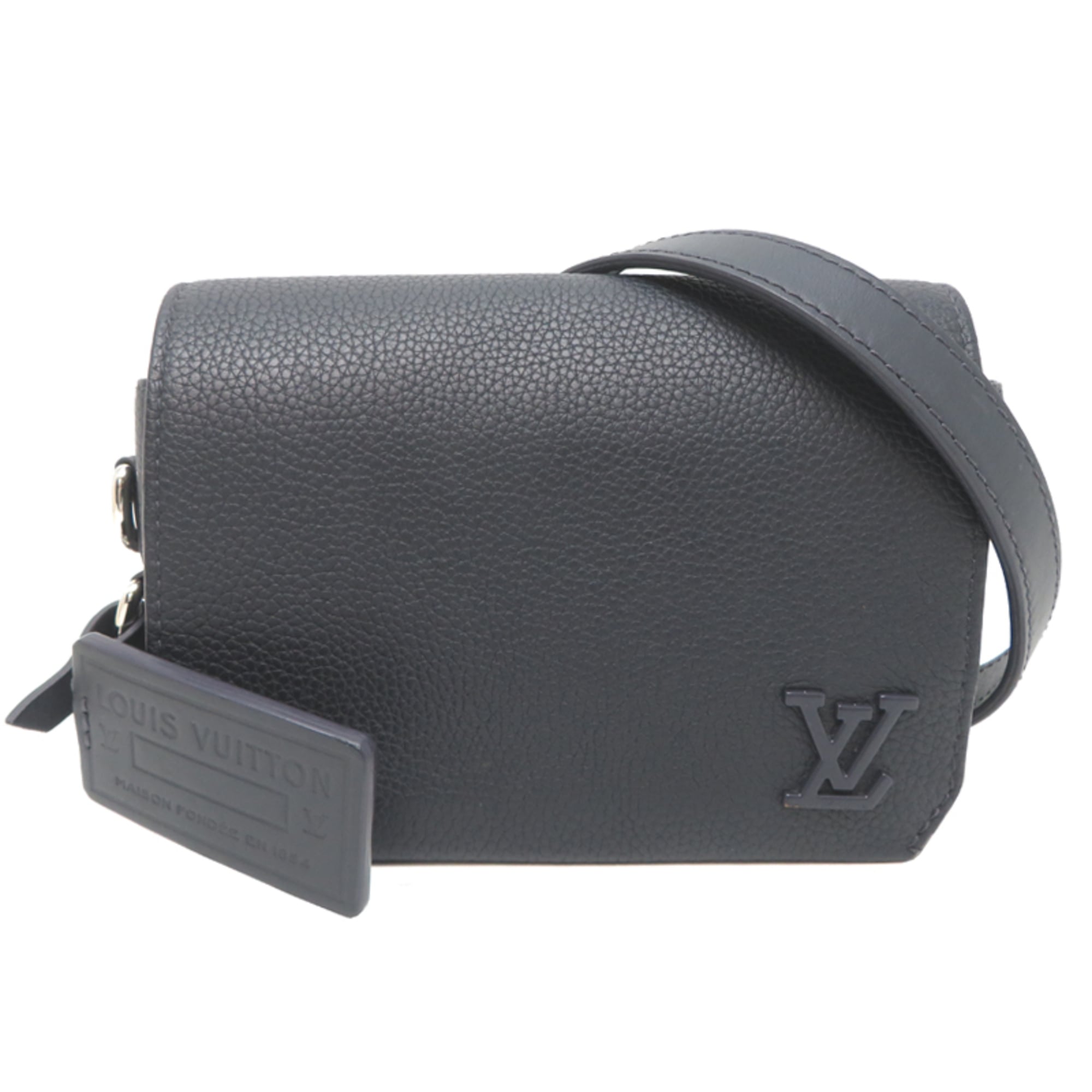 Louis Vuitton Navy Blue Shoulder Bag (Pre-Owned)