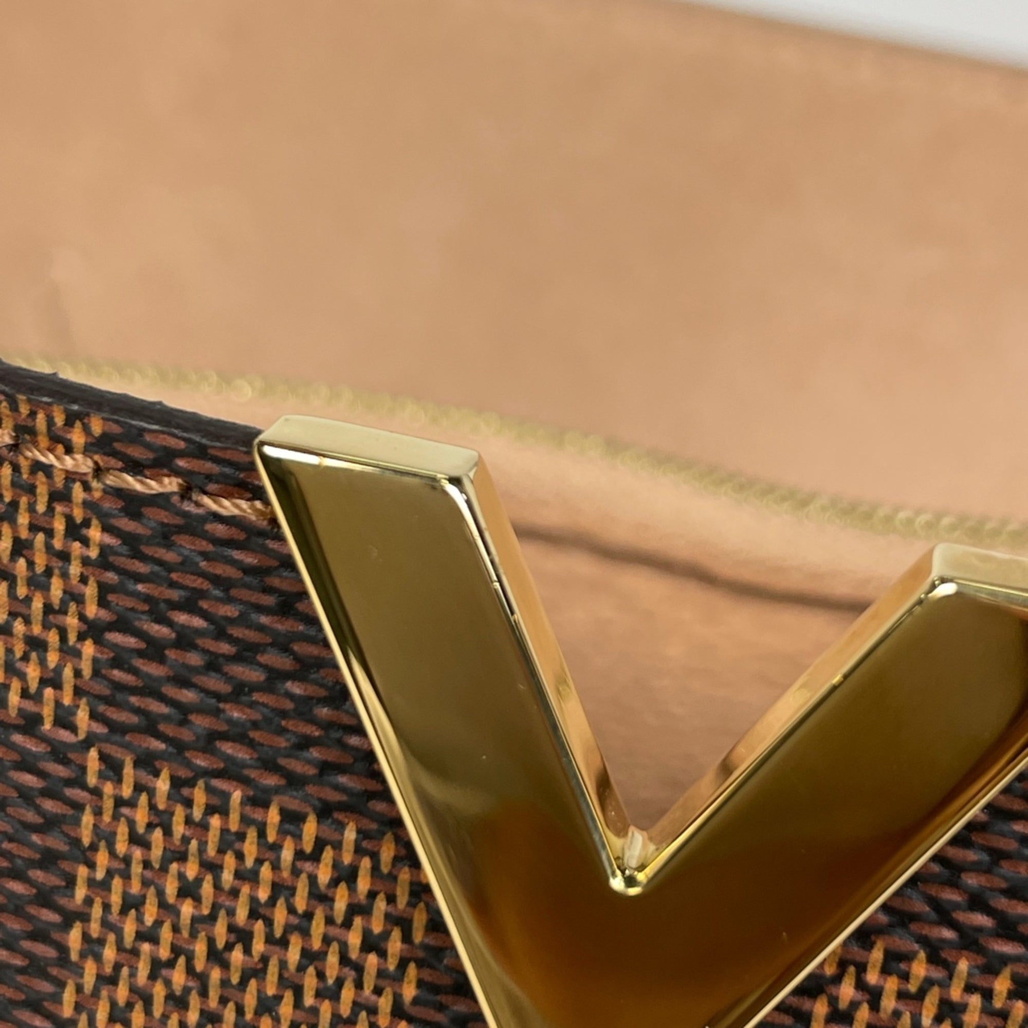 Louis Vuitton Brown Damier Canvas Damier Canvas Shoulder Bag (Pre-Owned)