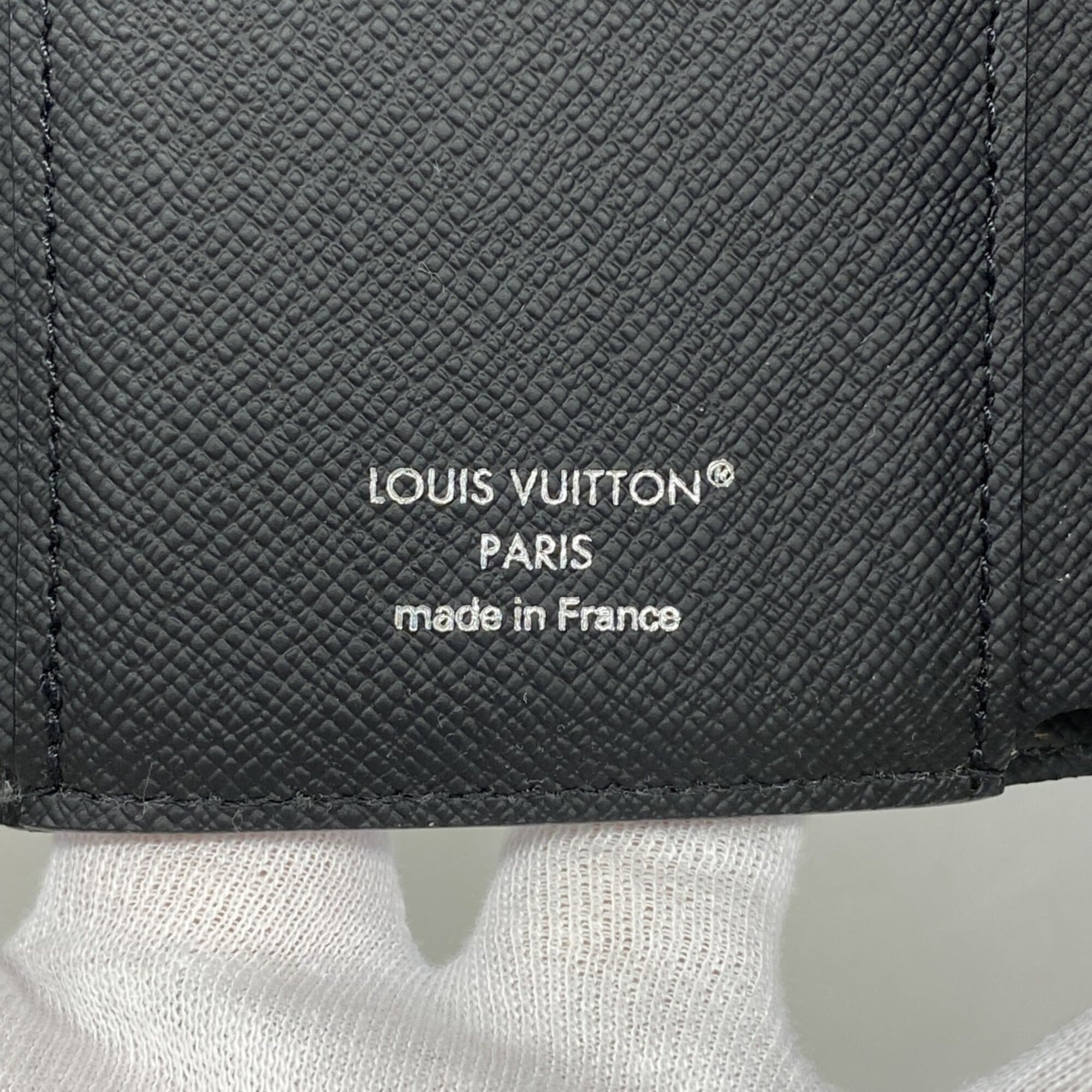 Louis Vuitton Black Wallet (Tri-Fold) (Pre-Owned)