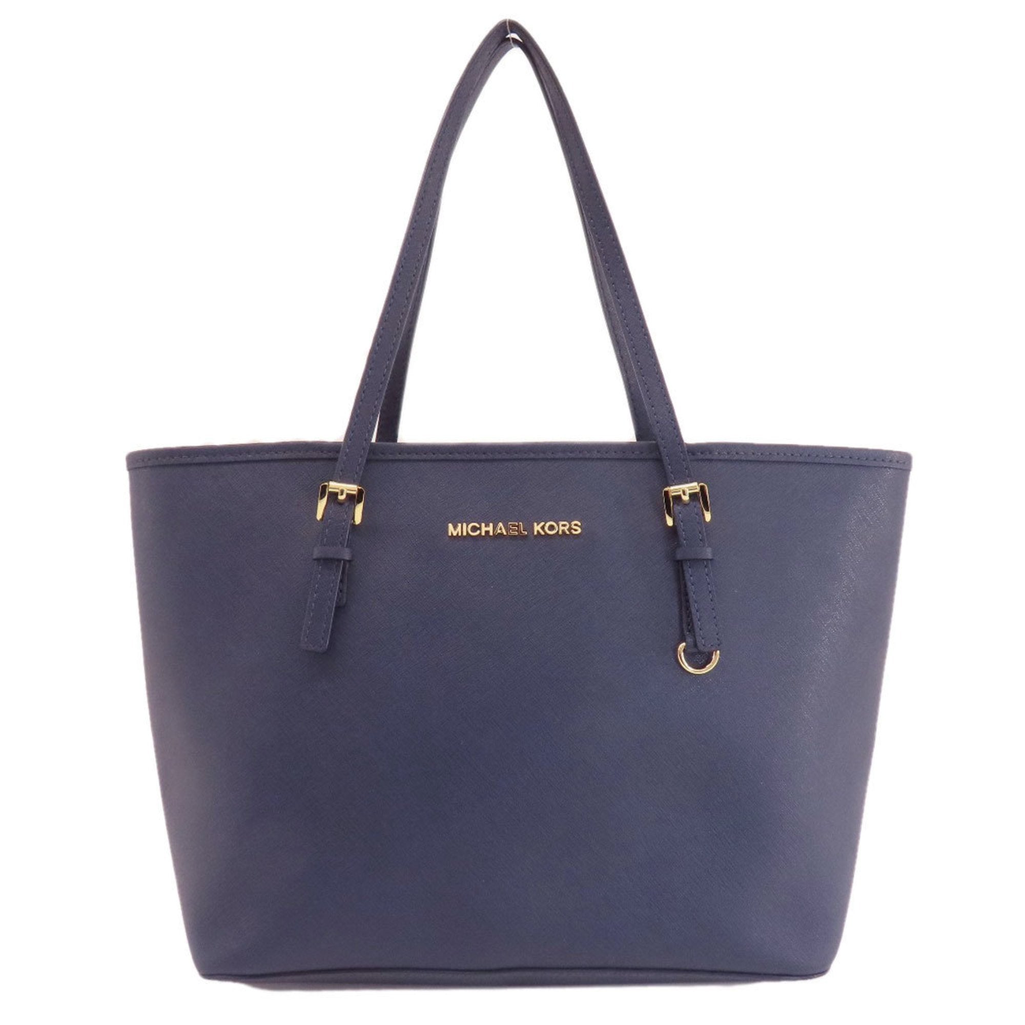Michael Kors Navy Pvc Tote Bag (Pre-Owned)