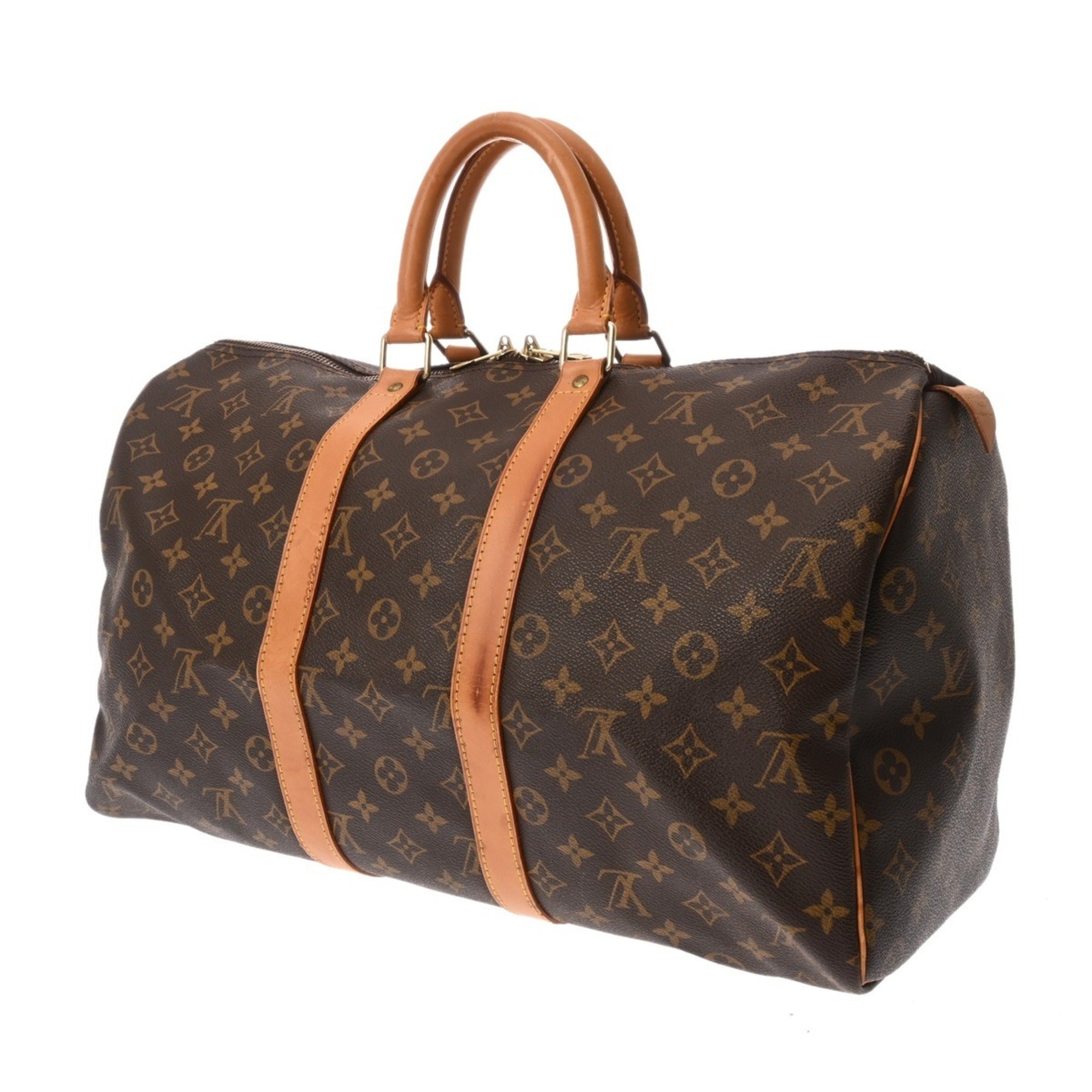 Louis Vuitton Brown Monogram Monogram Boston Bag (Pre-Owned)