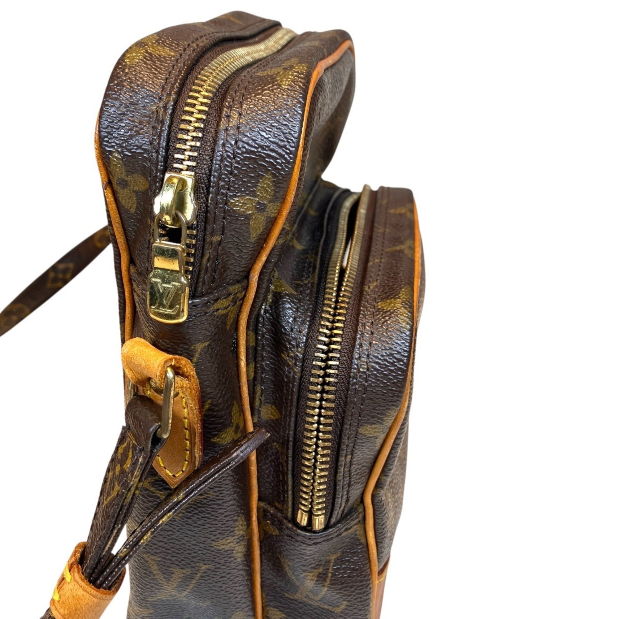 Louis Vuitton Brown Monogram Shoulder Bag (Pre-Owned)